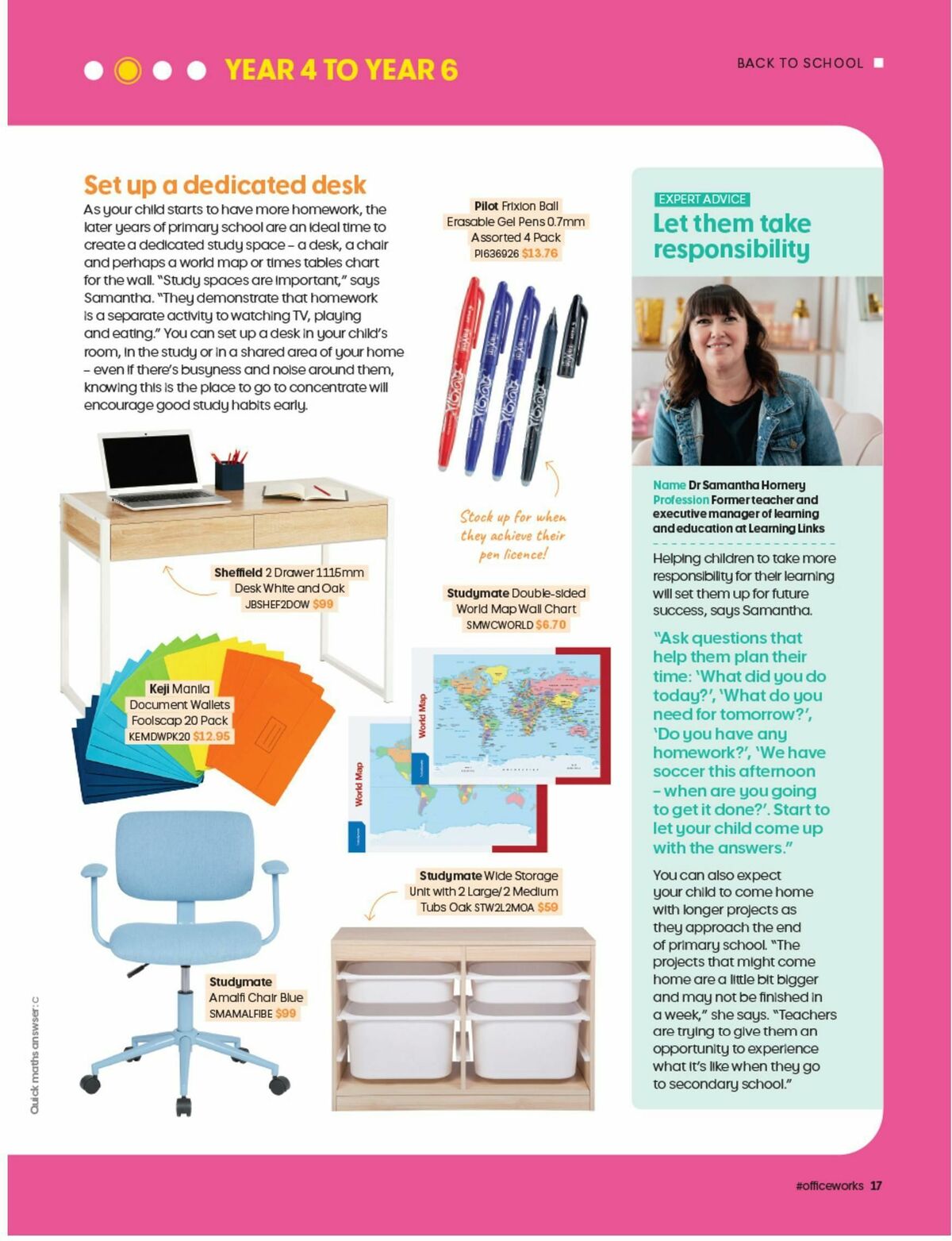 Officeworks Magazine Catalogues from 17 January