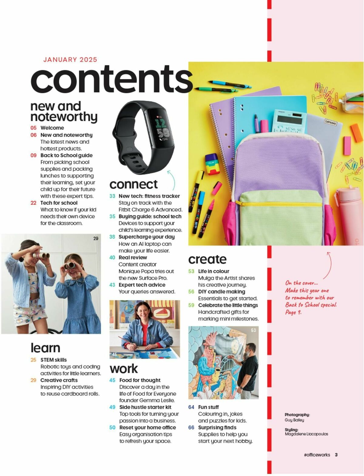 Officeworks Magazine Catalogues from 17 January