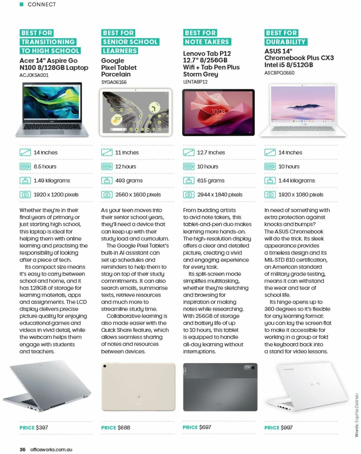 Officeworks Magazine Catalogues from 17 January