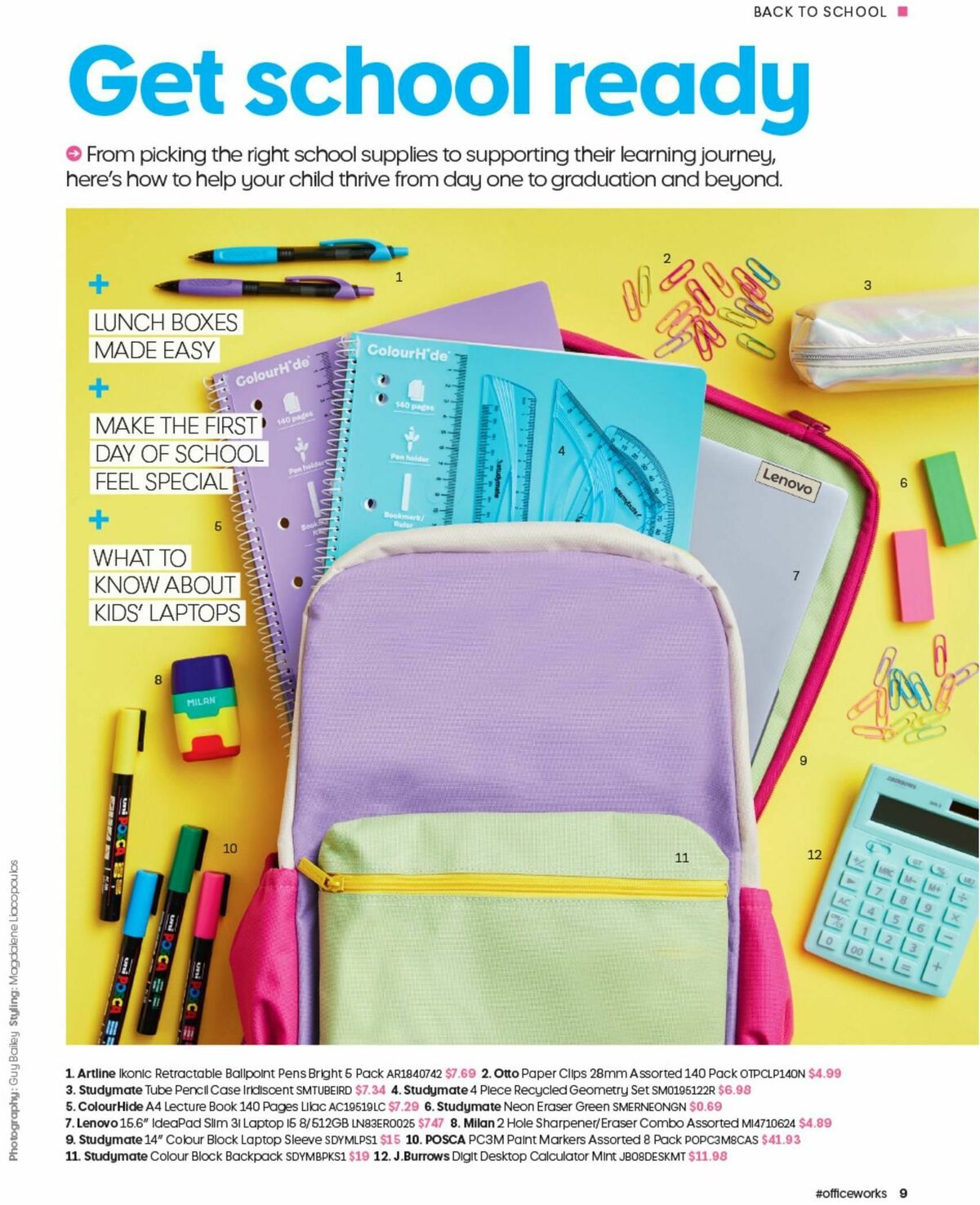 Officeworks Magazine Catalogues from 17 January