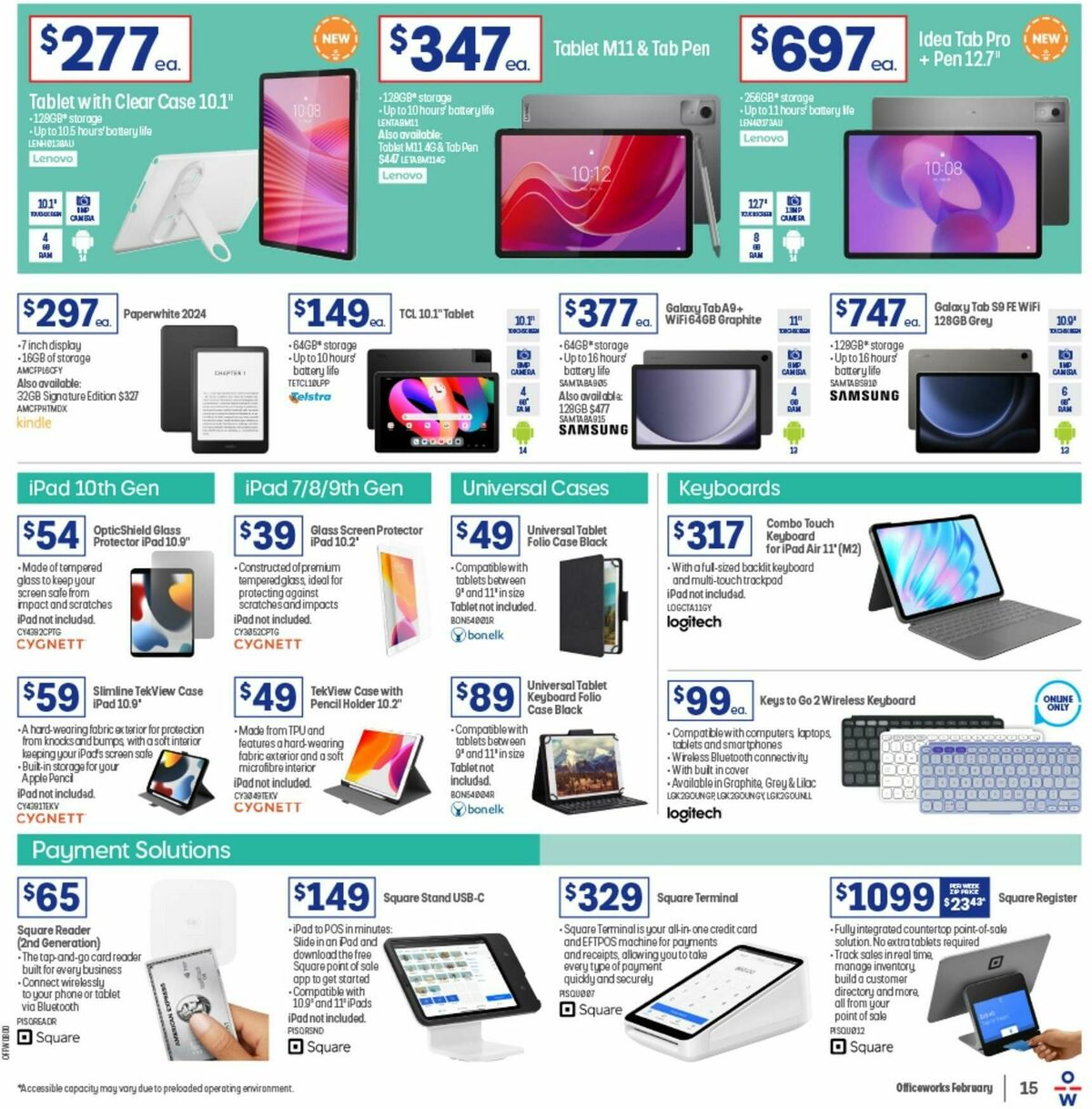 Officeworks Catalogues from 13 February