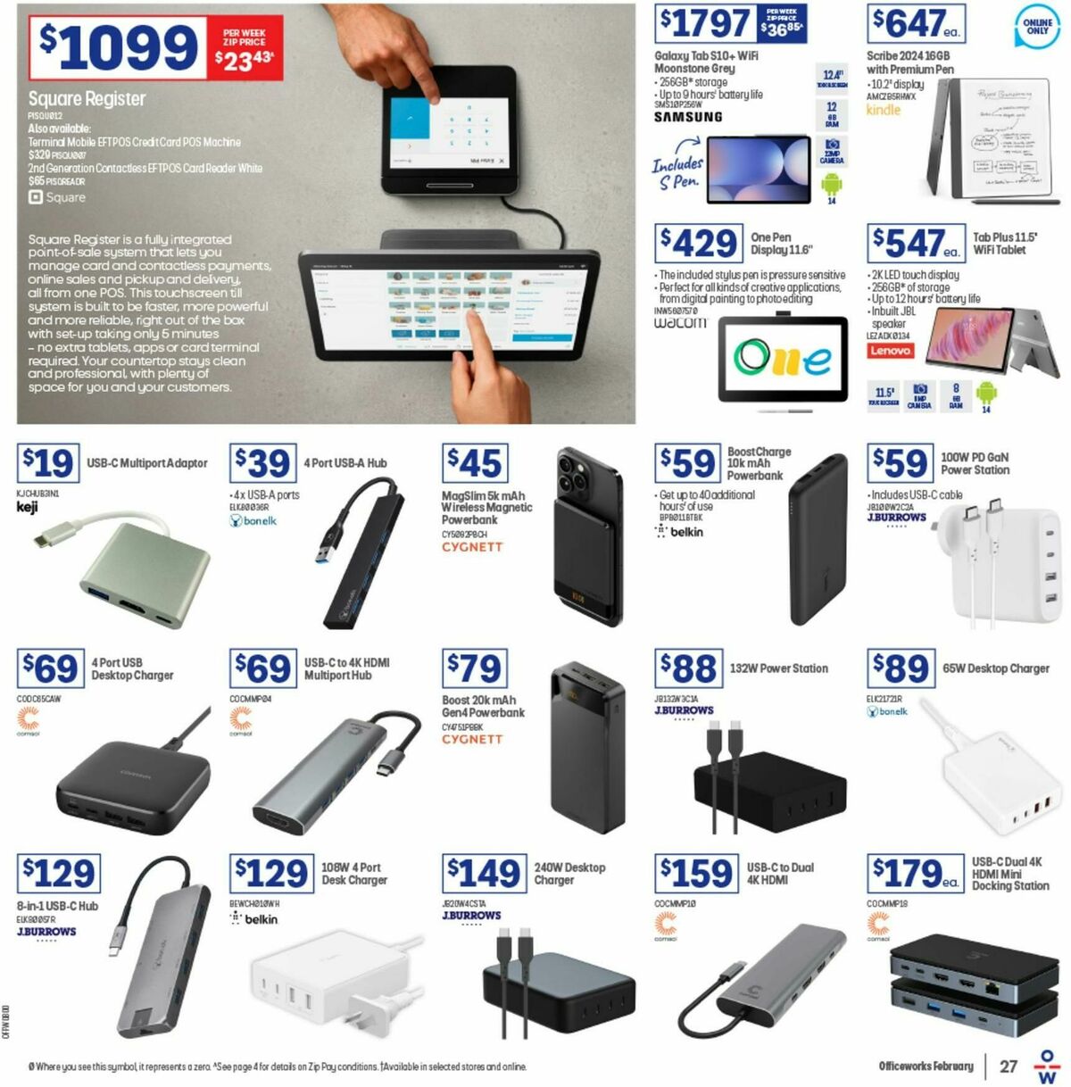 Officeworks Catalogues from 13 February