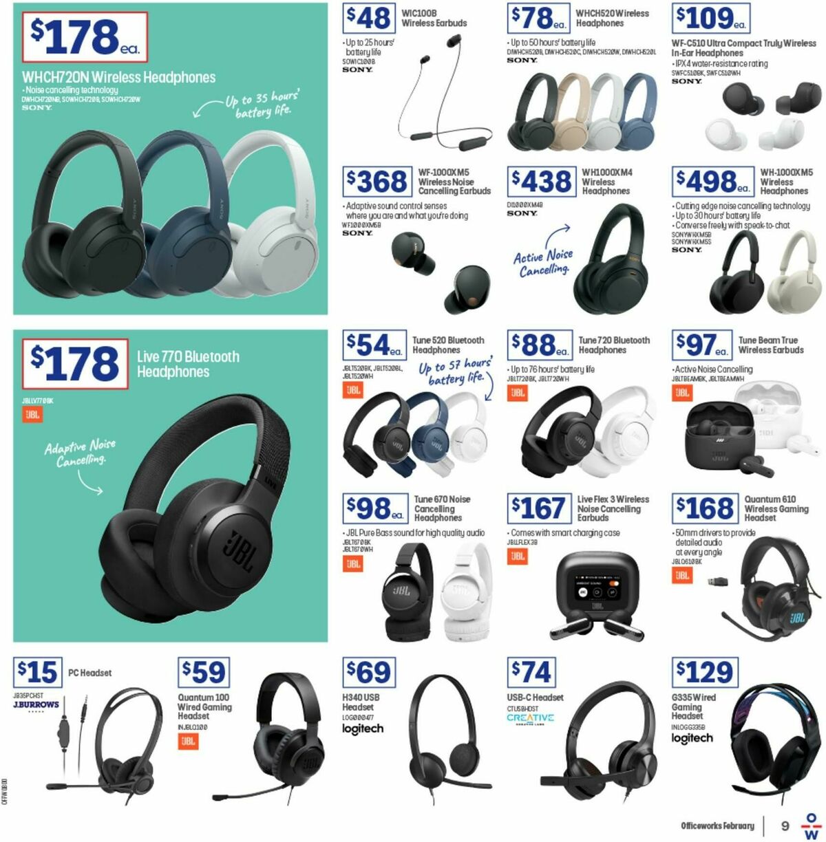 Officeworks Catalogues from 13 February