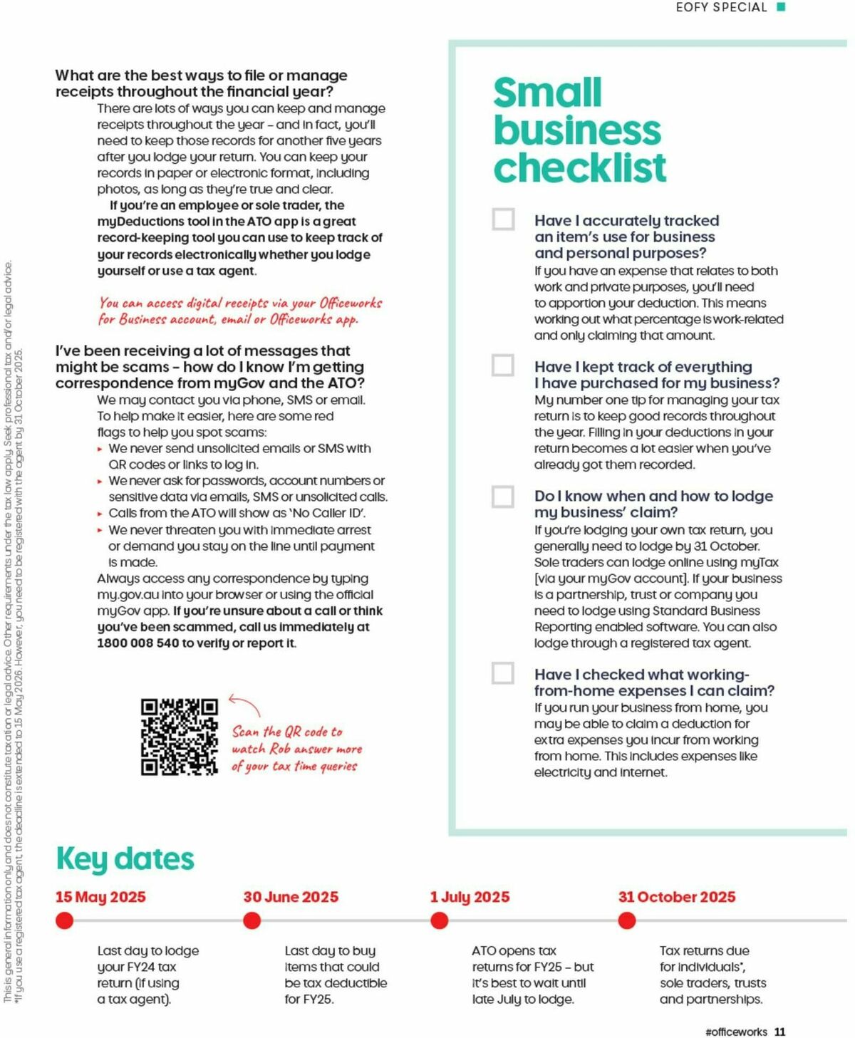 Officeworks Magazine Catalogues from 13 May