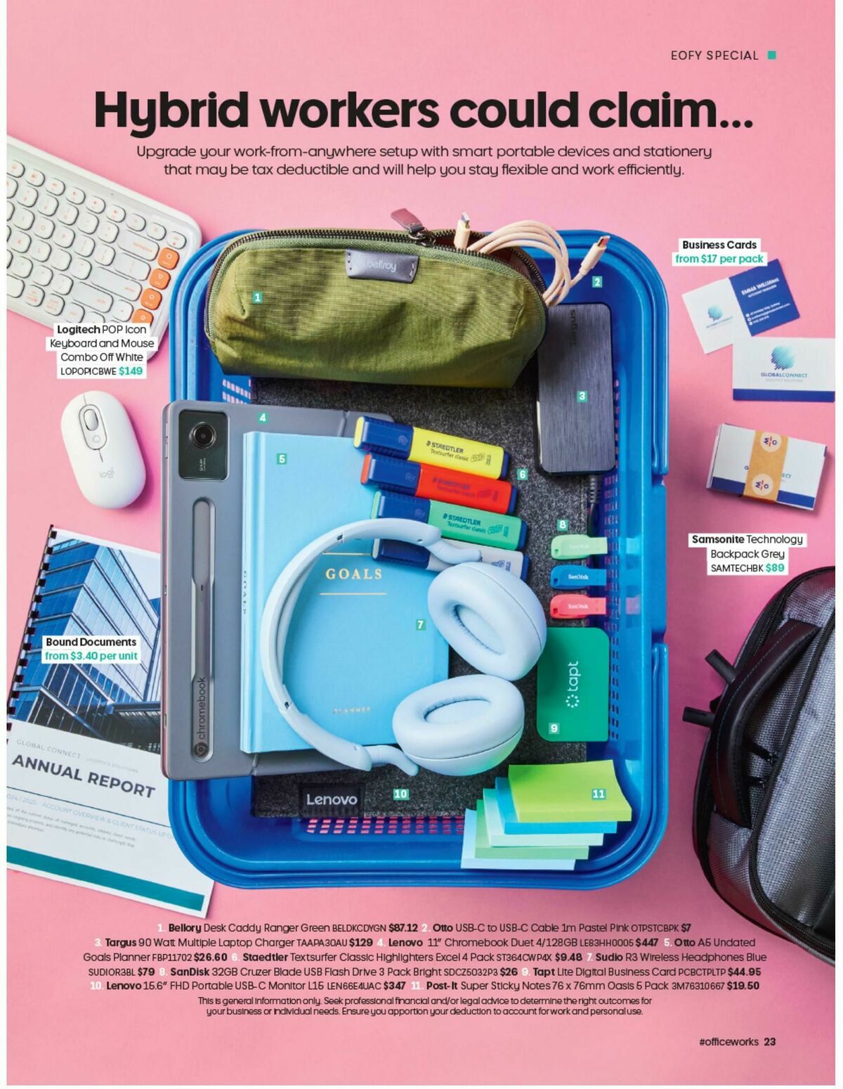 Officeworks Magazine Catalogues from 13 May