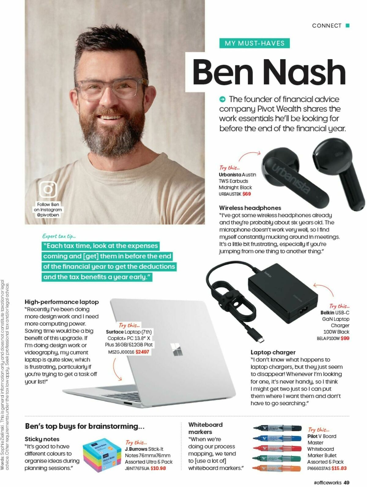 Officeworks Magazine Catalogues from 13 May