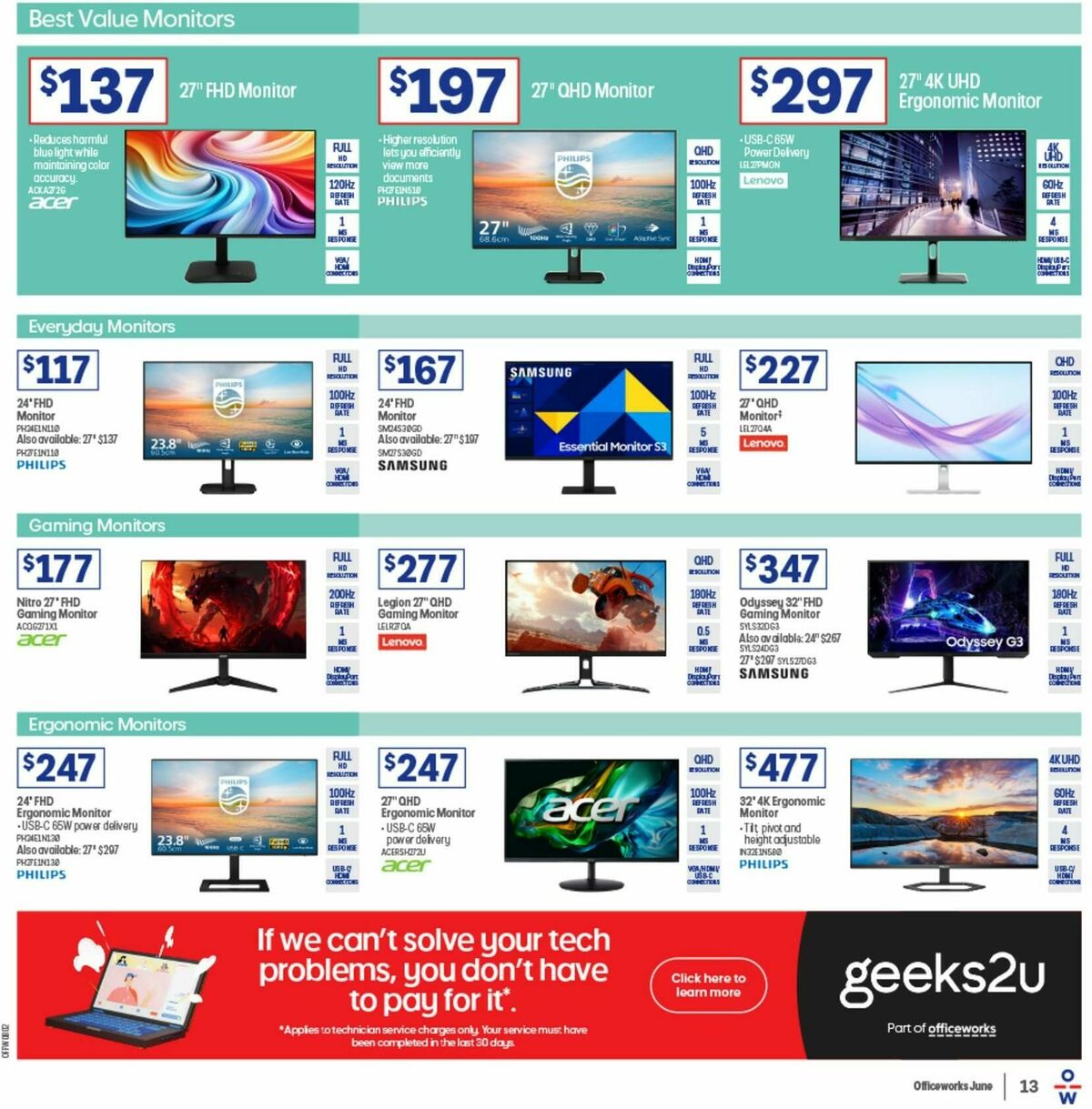 Officeworks Catalogues from 29 May