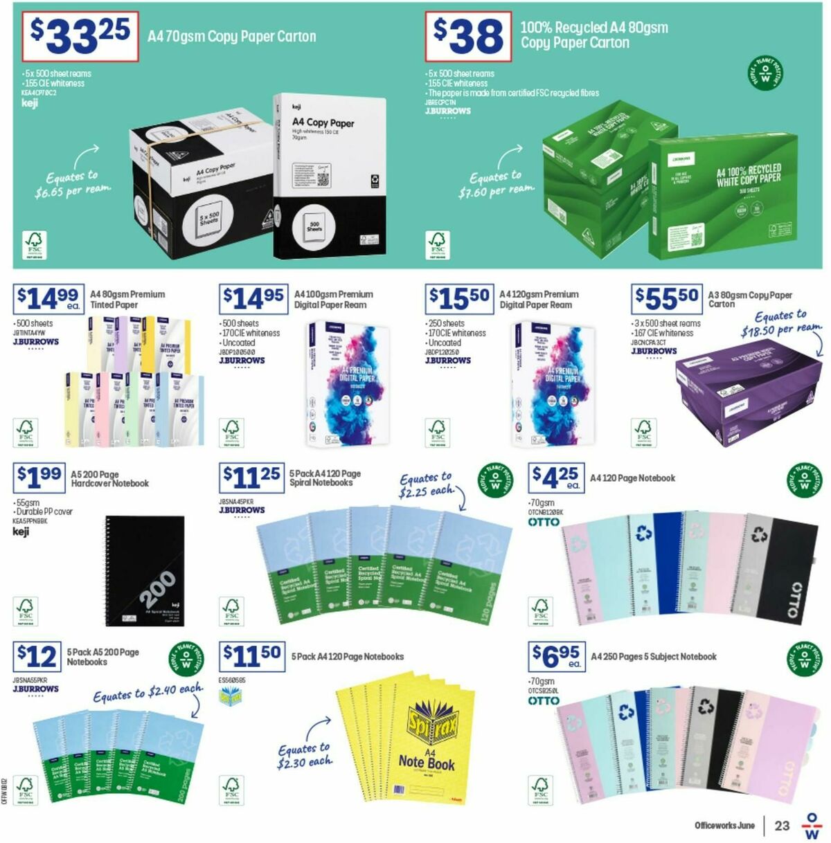 Officeworks Catalogues from 29 May