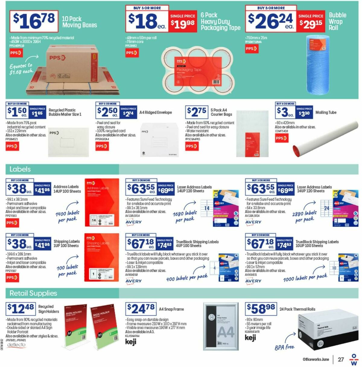 Officeworks Catalogues from 29 May