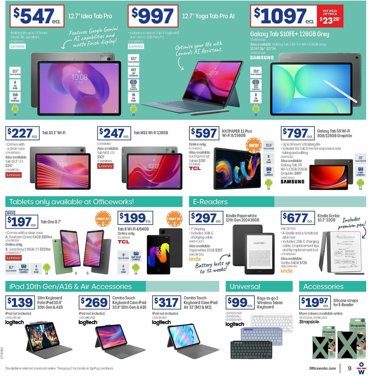 Officeworks We Won't be Beaten on Tax Time Prices Catalogues from 12 June