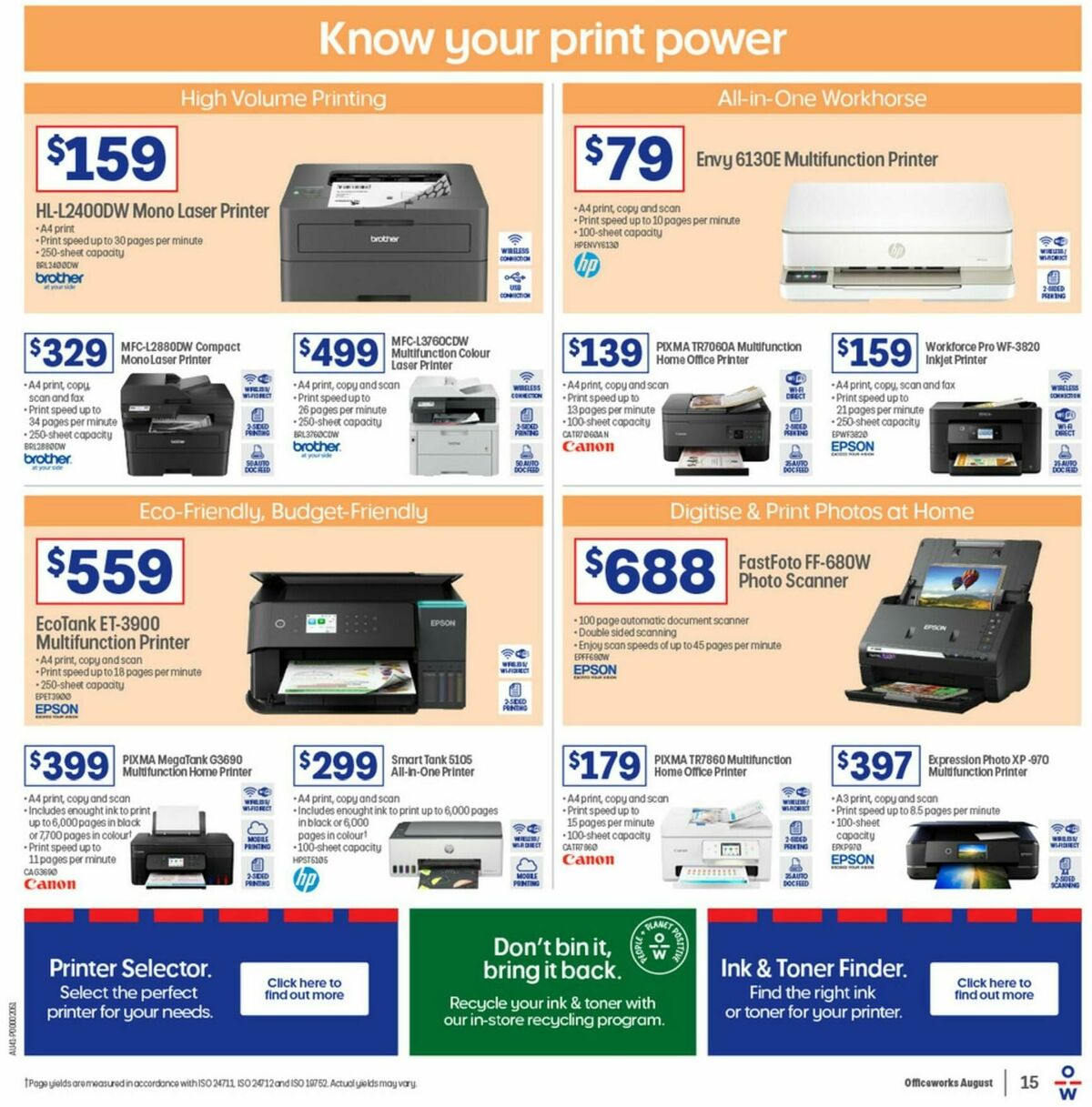 Officeworks Catalogues from 7 August