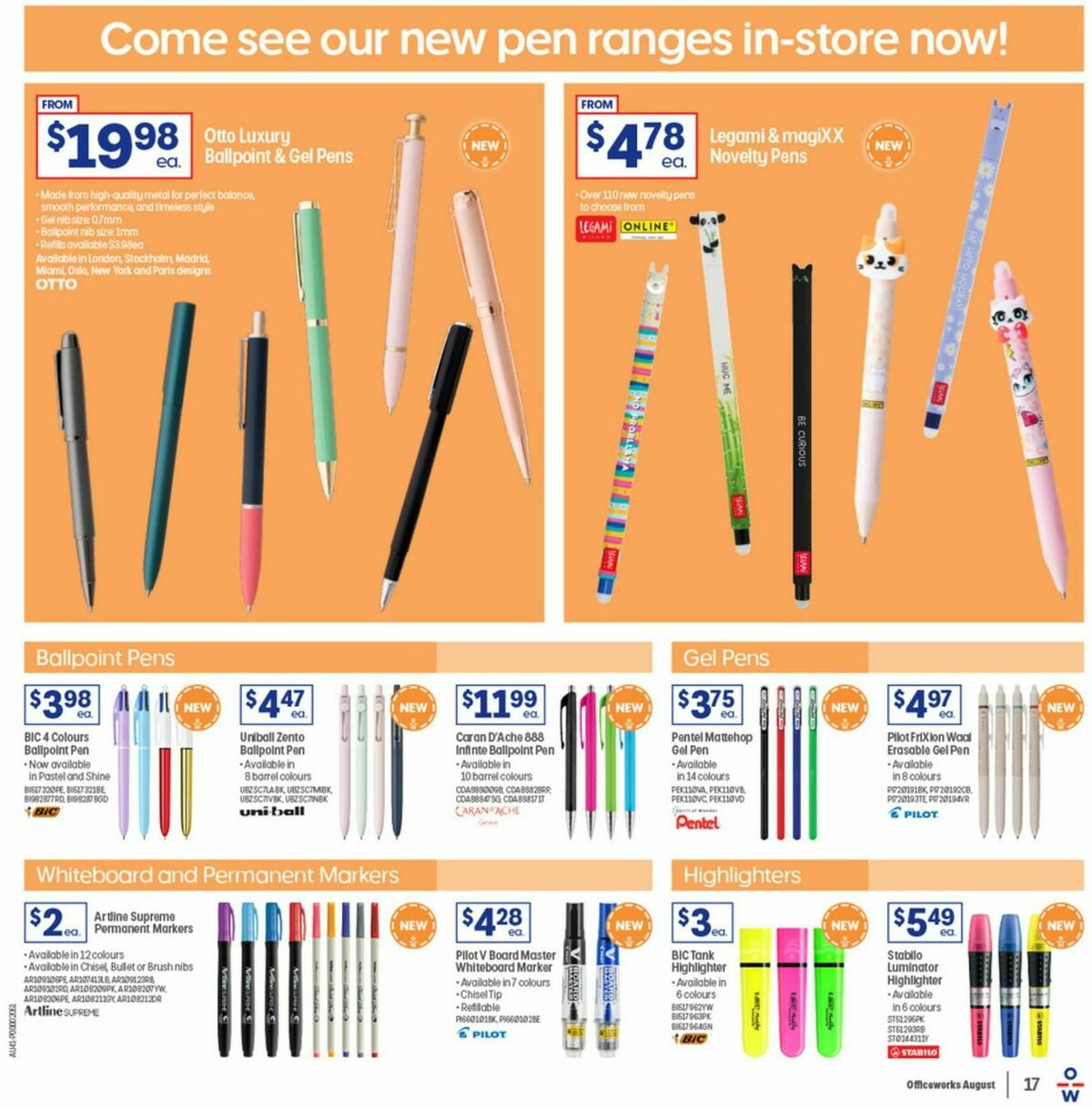 Officeworks Catalogues from 7 August