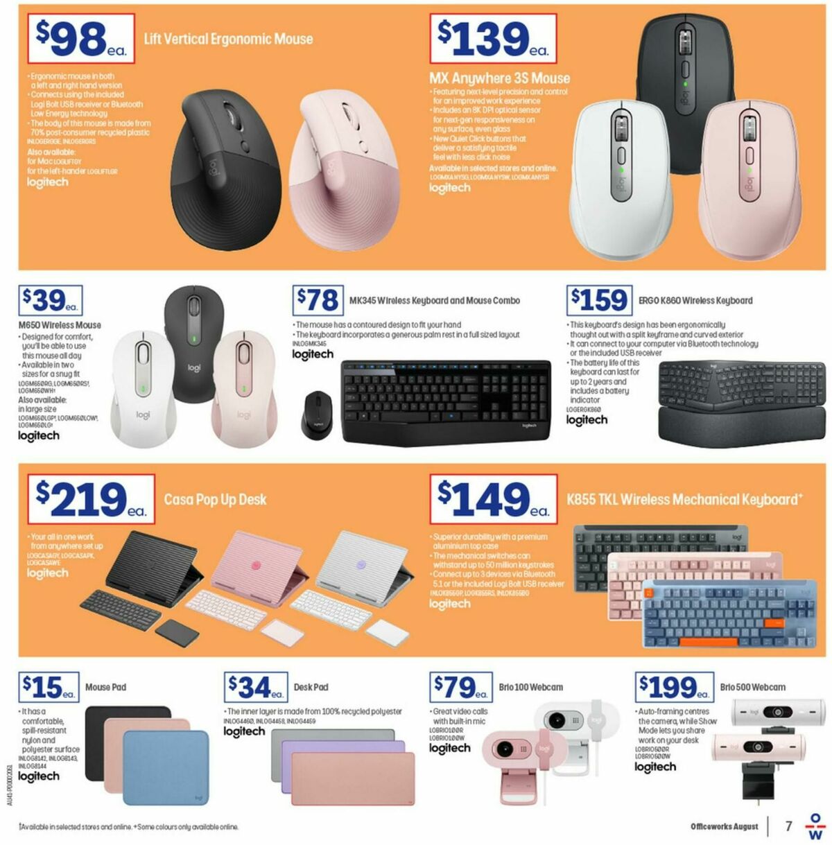 Officeworks Catalogues from 7 August
