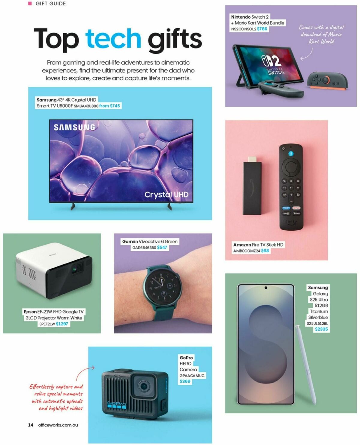 Officeworks Magazine Catalogues from 19 August