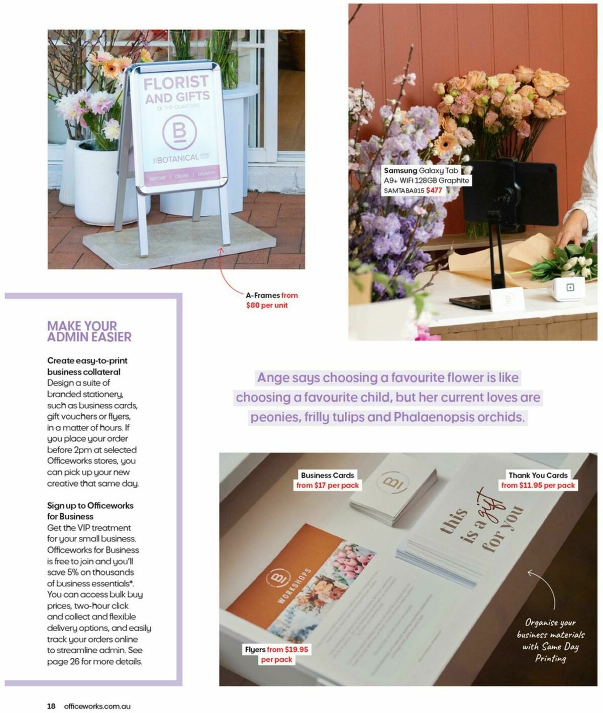 Officeworks Magazine Catalogues from 19 August