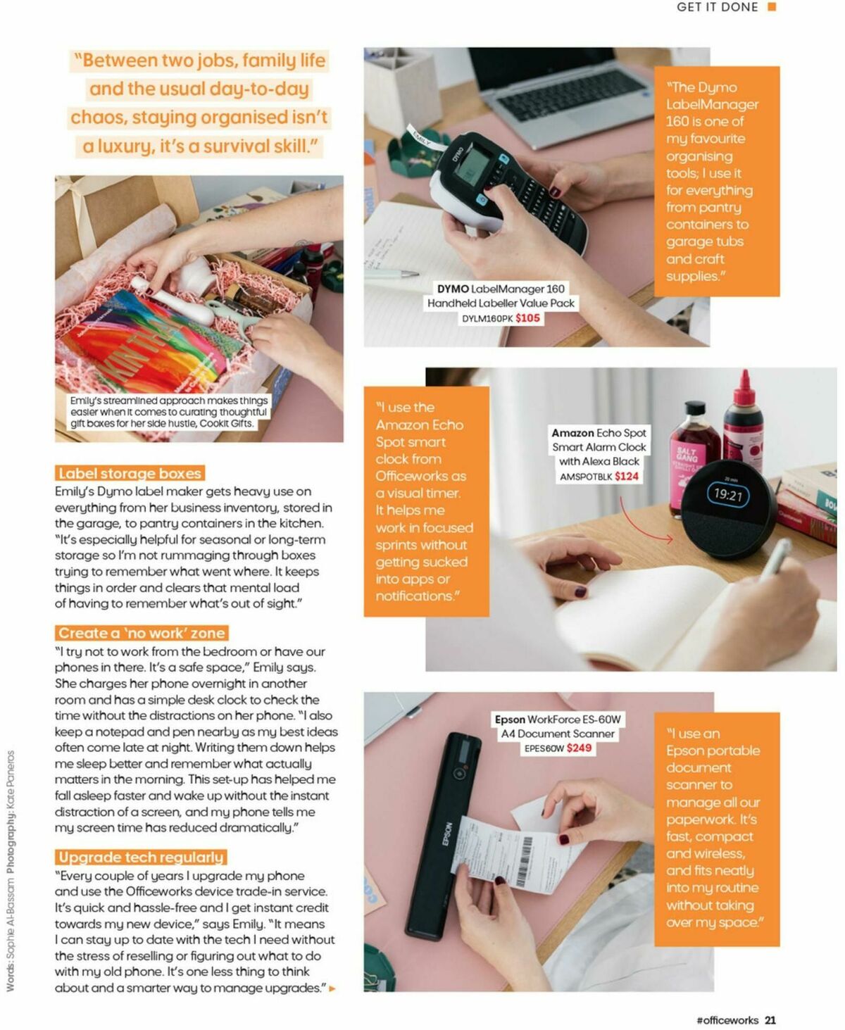 Officeworks Magazine Catalogues from 19 August