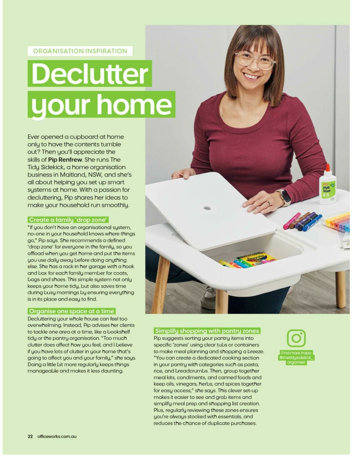 Officeworks Magazine Catalogues from 19 August