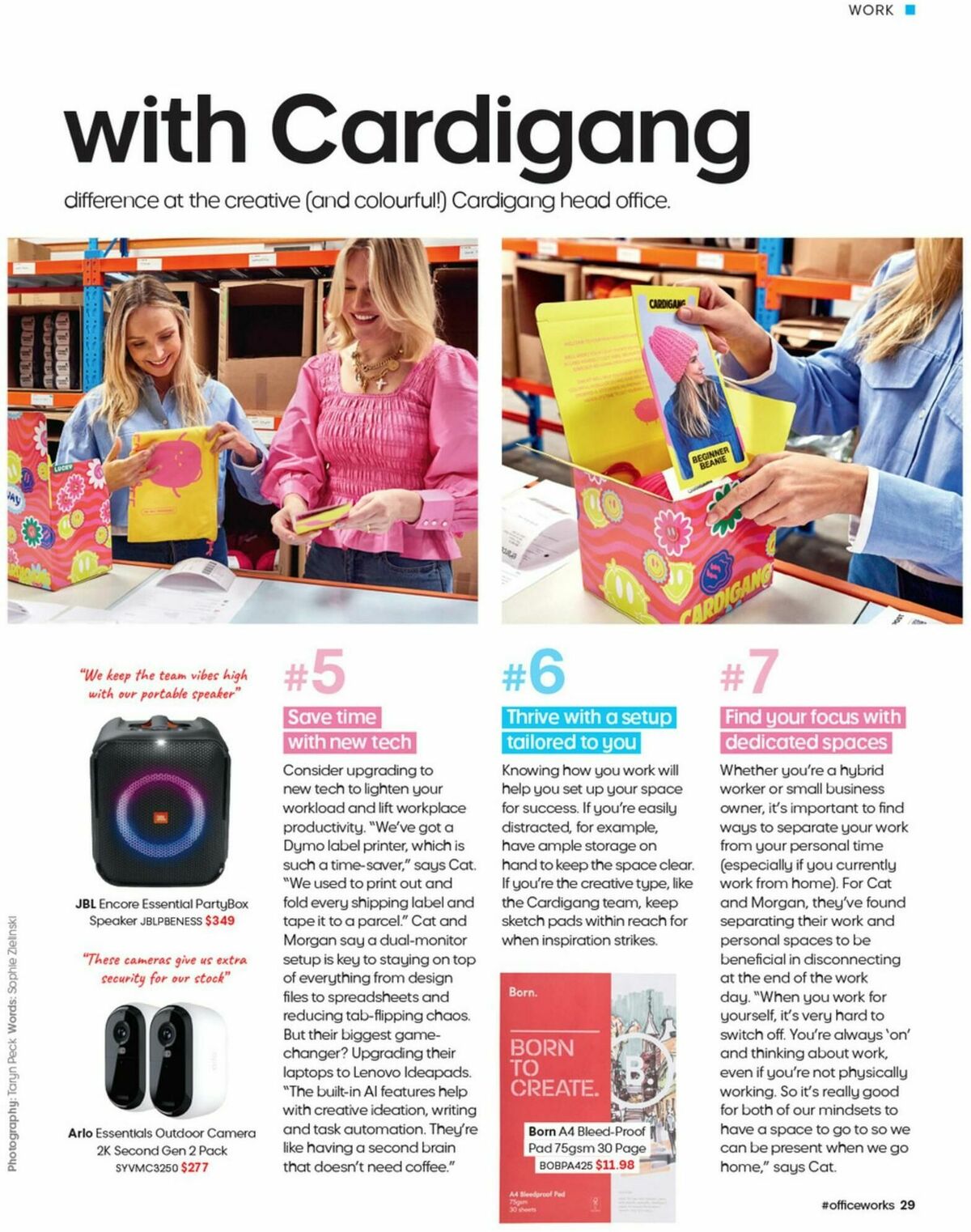 Officeworks Magazine Catalogues from 19 August