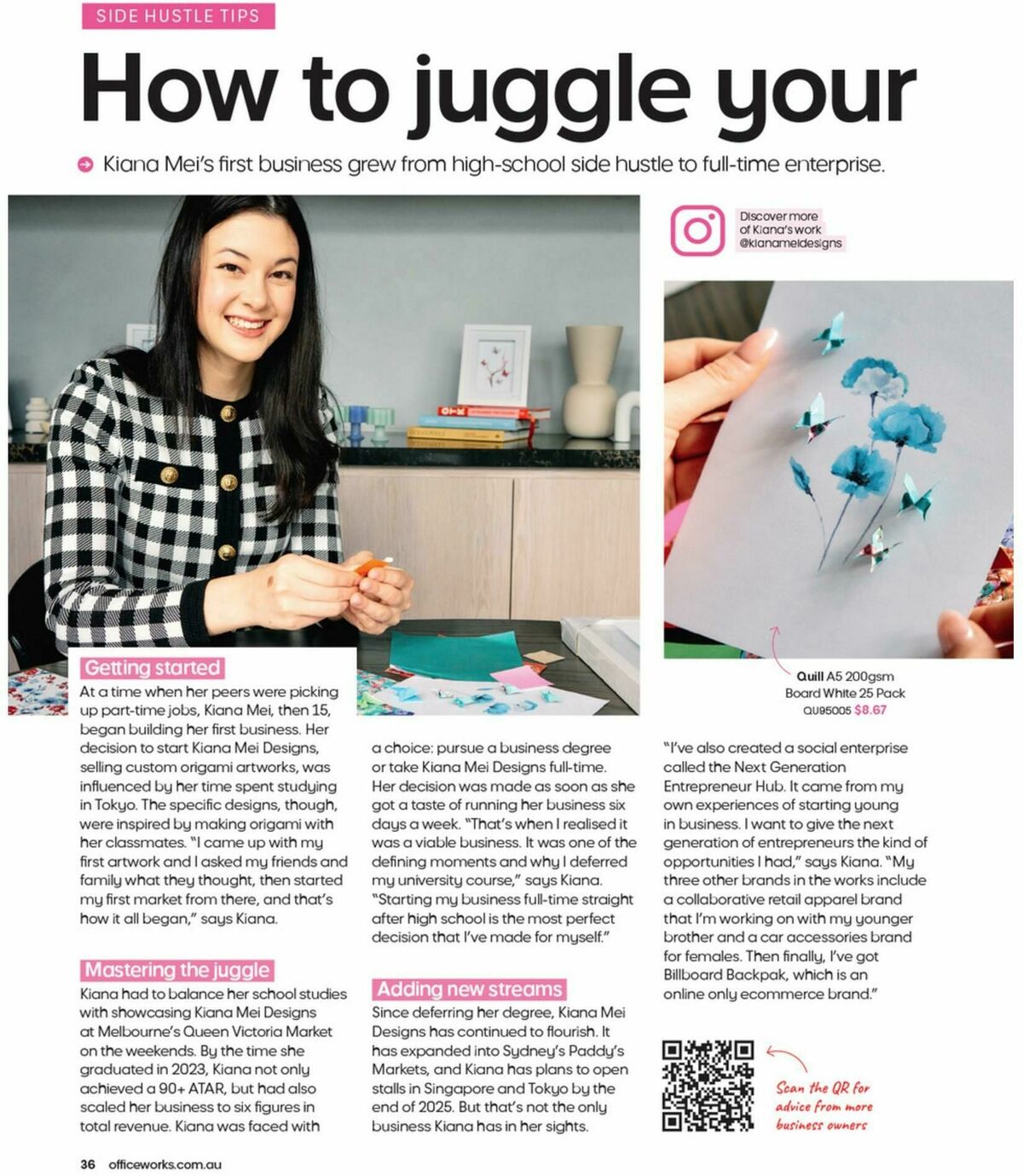 Officeworks Magazine Catalogues from 19 August