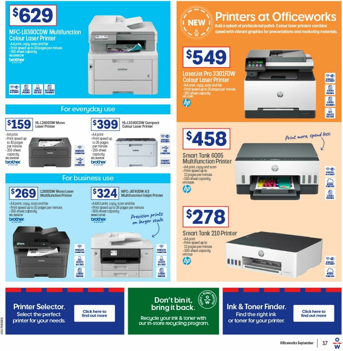 Officeworks Catalogues from 4 September