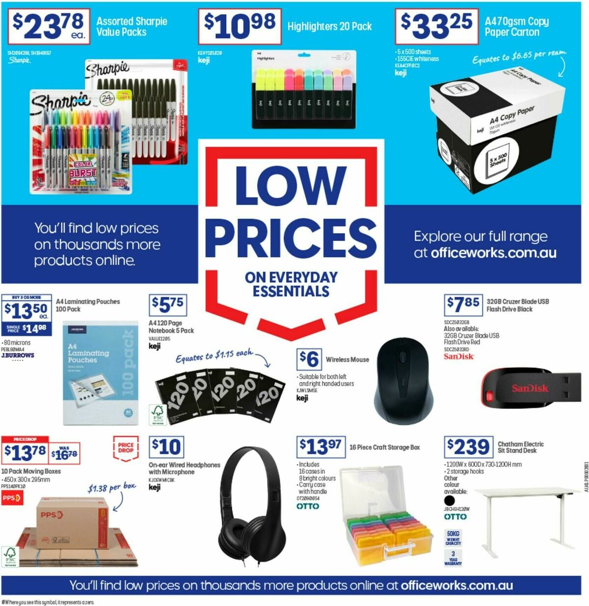 Officeworks Catalogues from 4 September