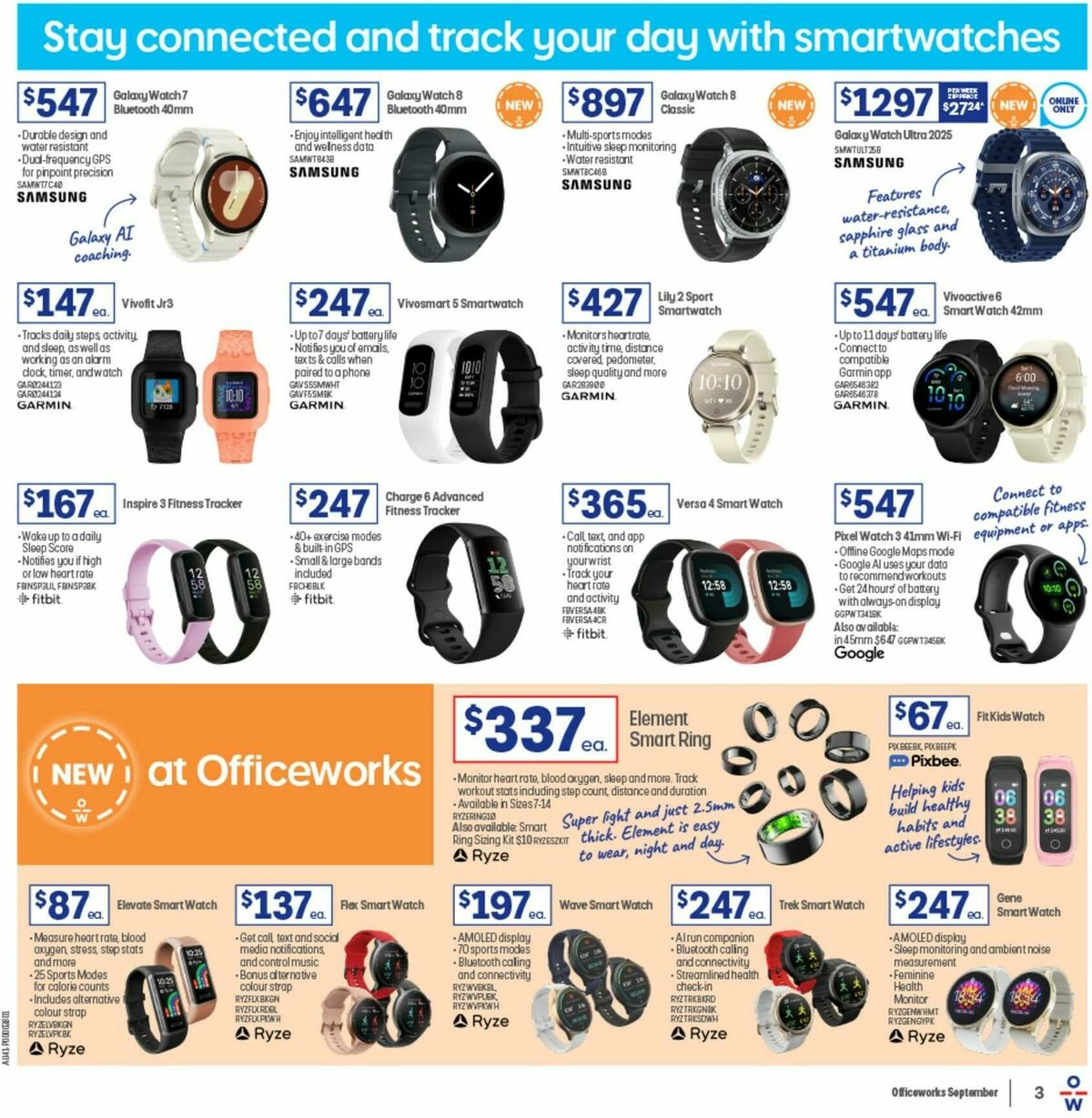 Officeworks Catalogues from 4 September