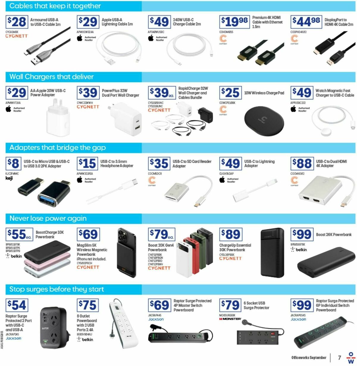 Officeworks Catalogues from 4 September