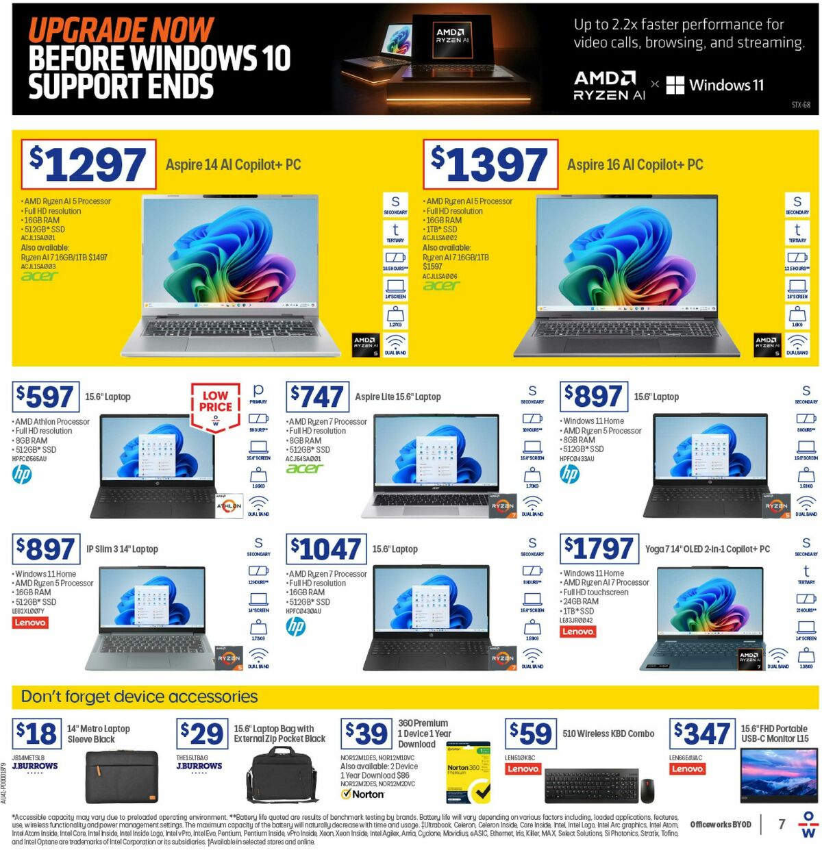 Officeworks Catalogues from 1 October