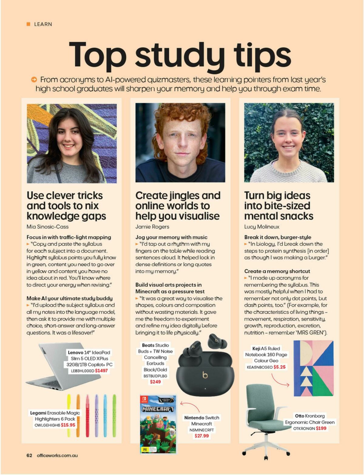 Officeworks Magazine Catalogues from 17 October