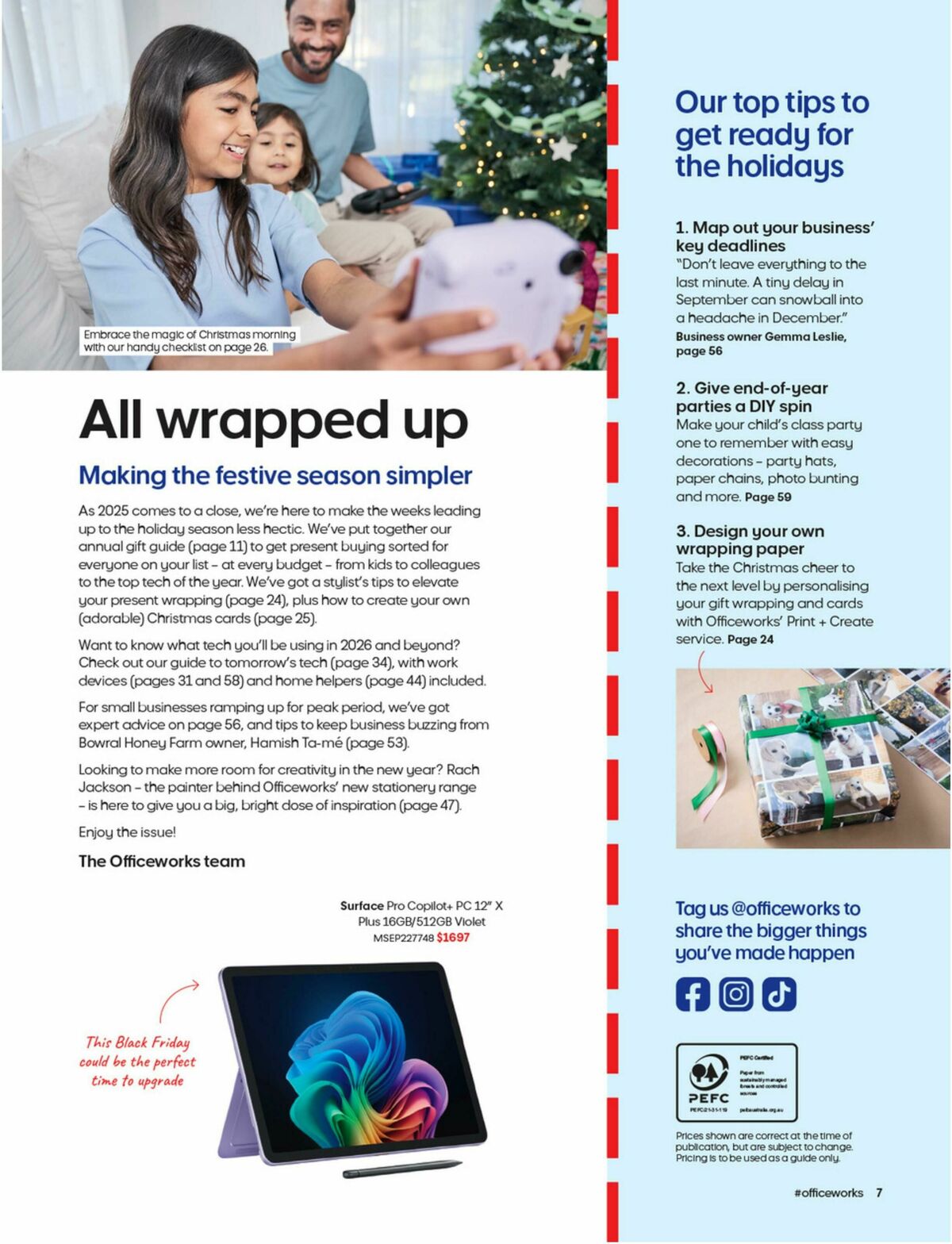 Officeworks Magazine Catalogues from 17 October