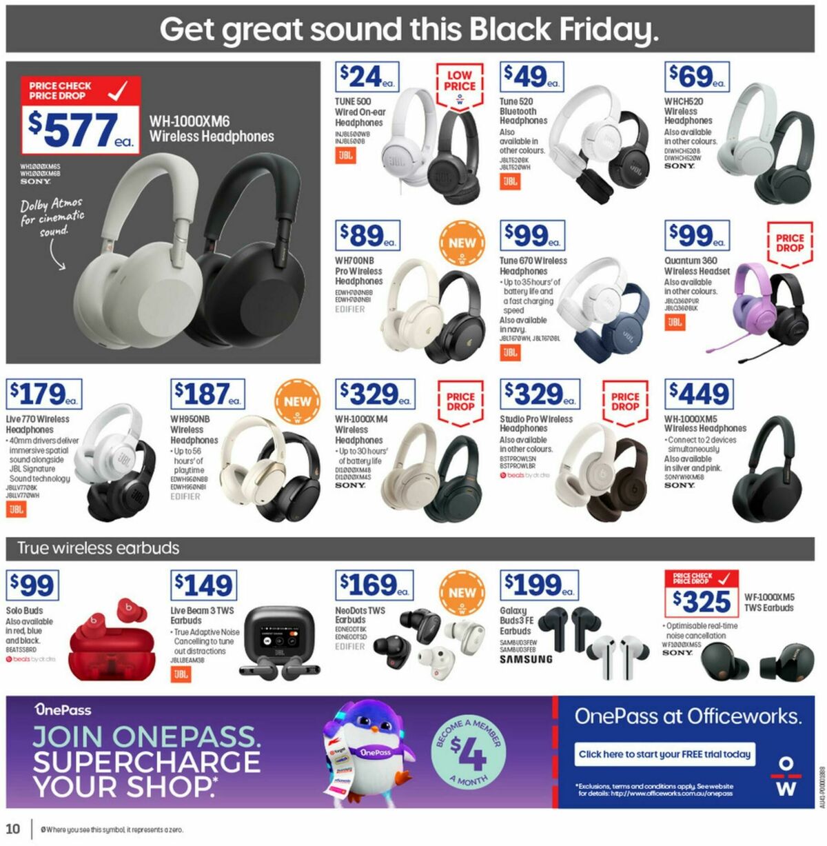 Officeworks Black Friday Catalogues from 17 November