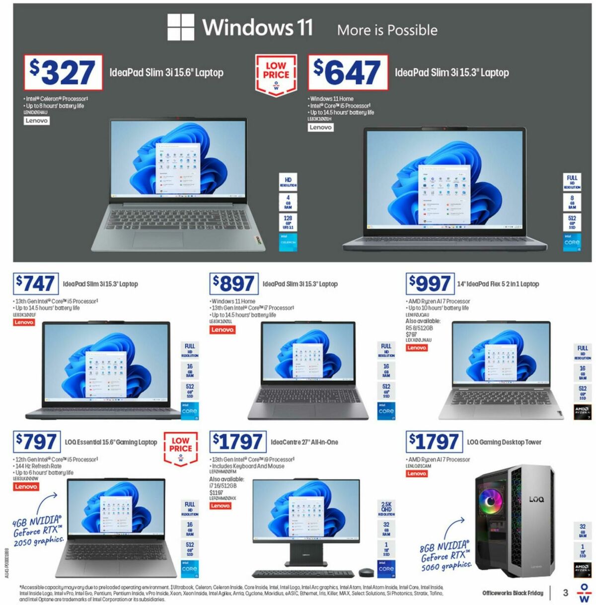 Officeworks Black Friday Catalogues from 17 November