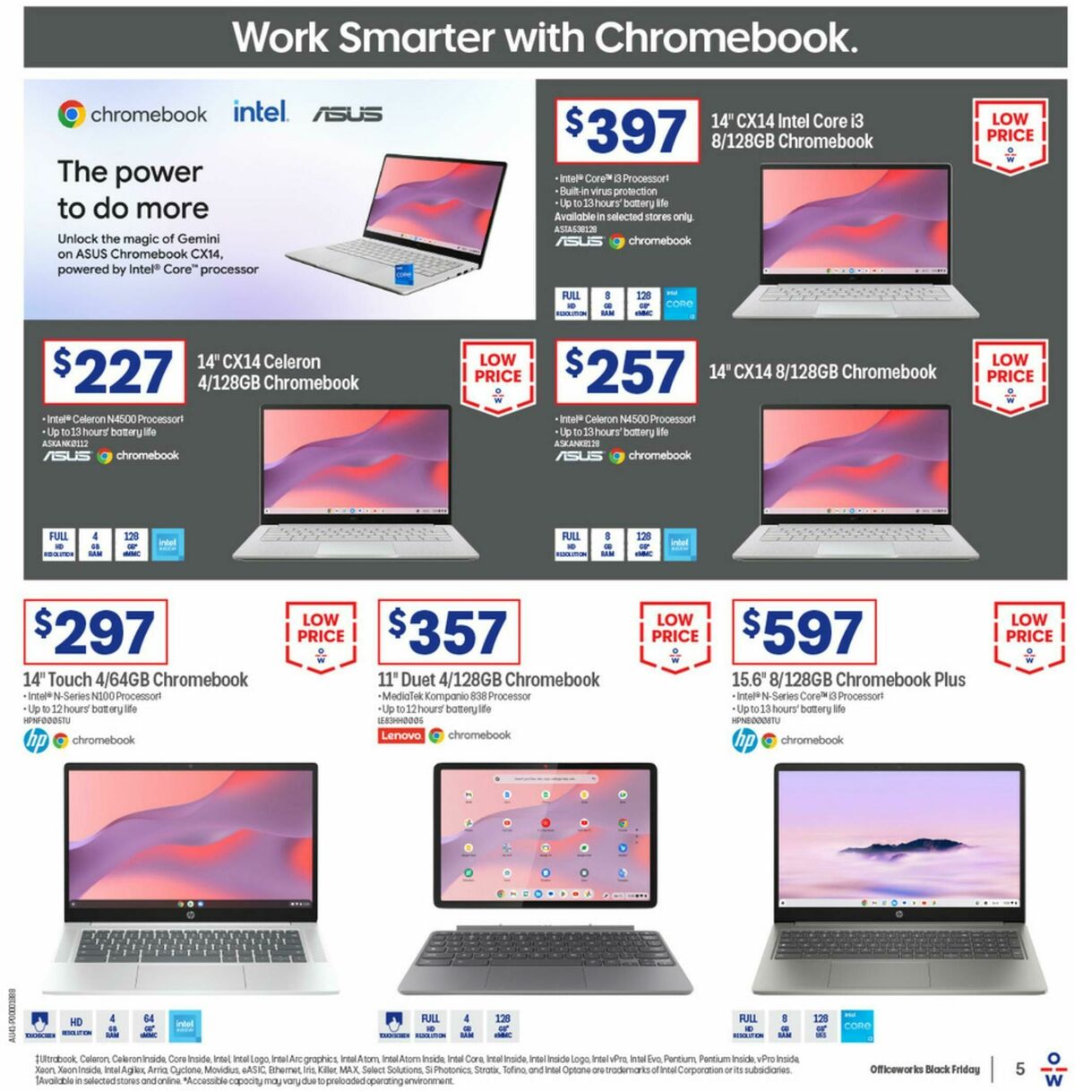 Officeworks Black Friday Catalogues from 17 November