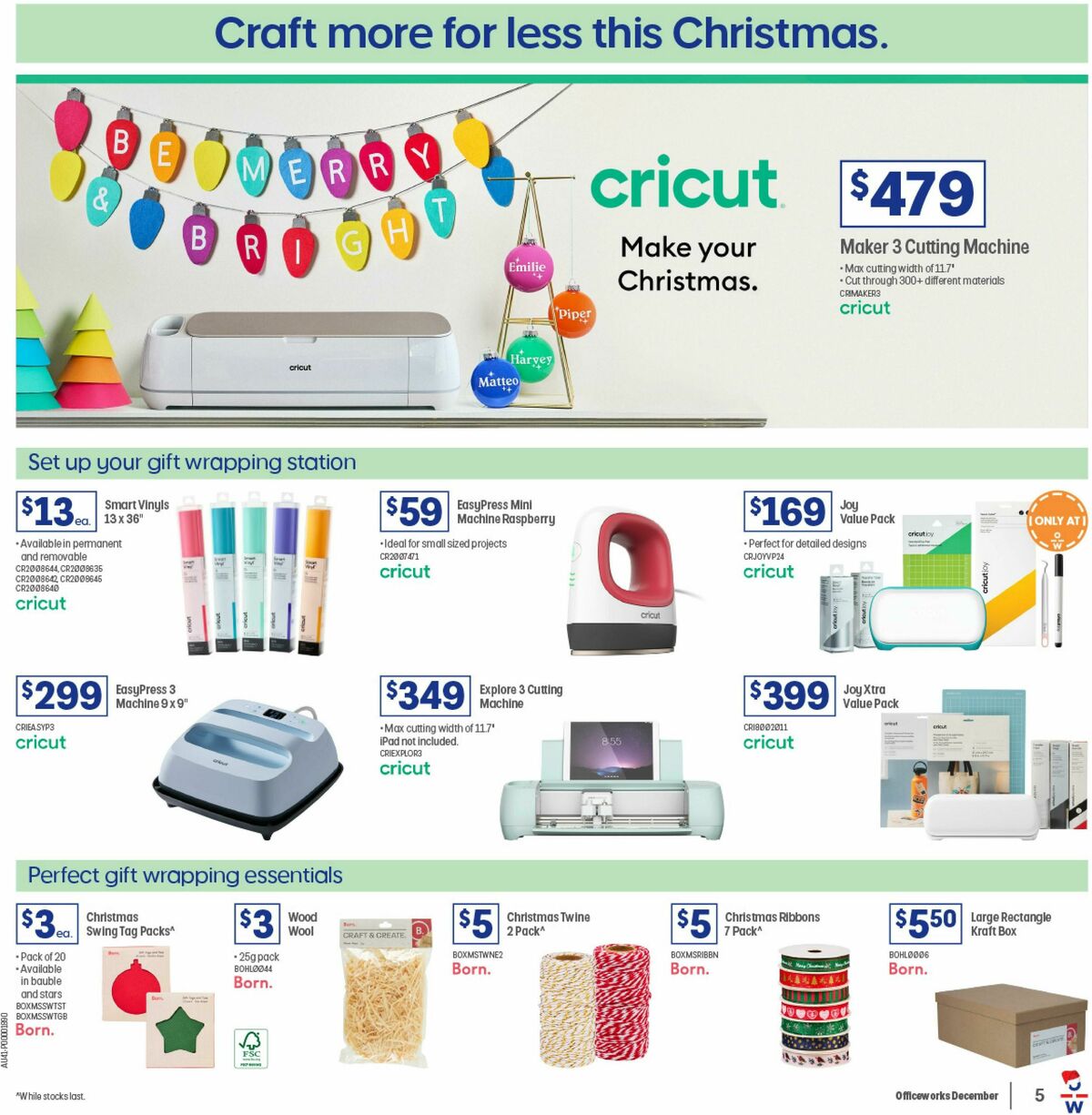 Officeworks Catalogues from 4 December
