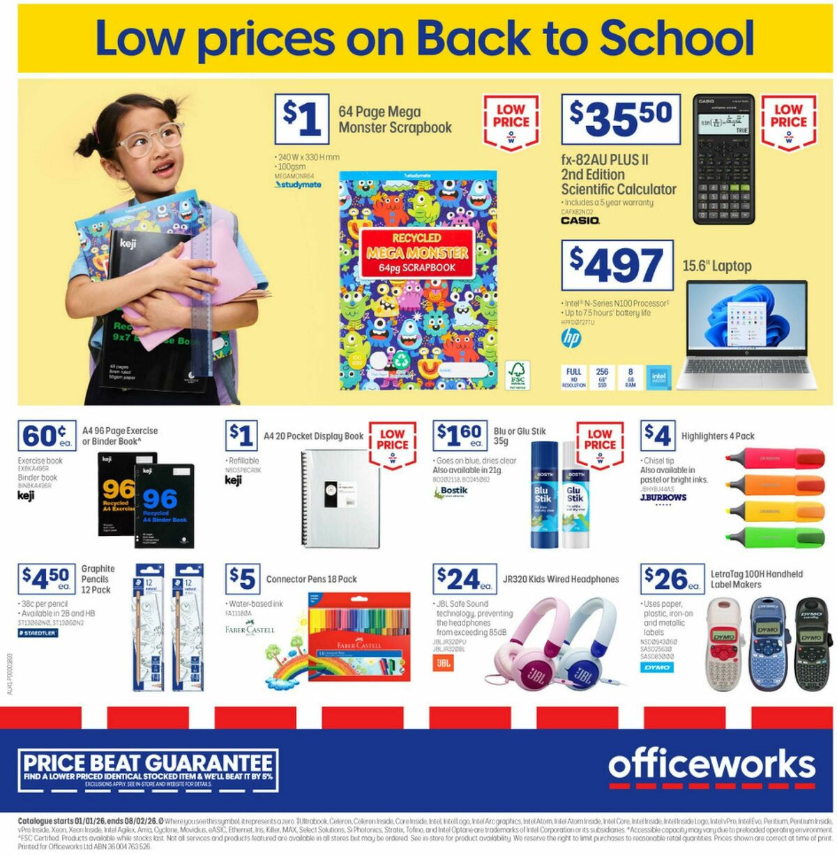 Officeworks Catalogues from 1 January