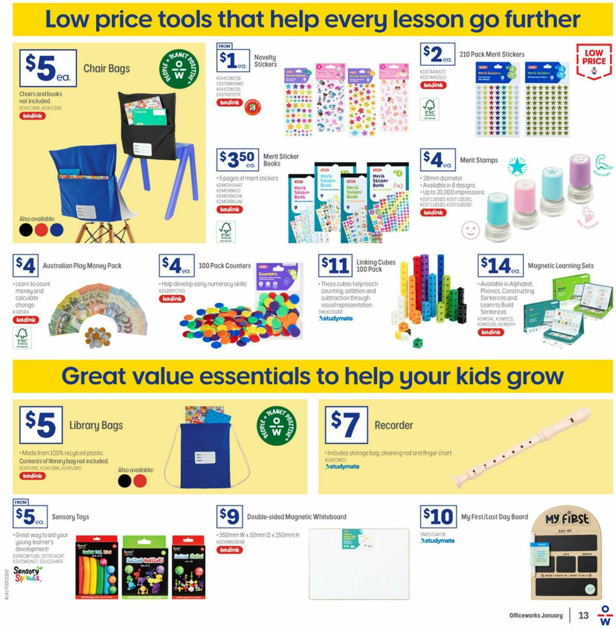 Officeworks Catalogues from 1 January