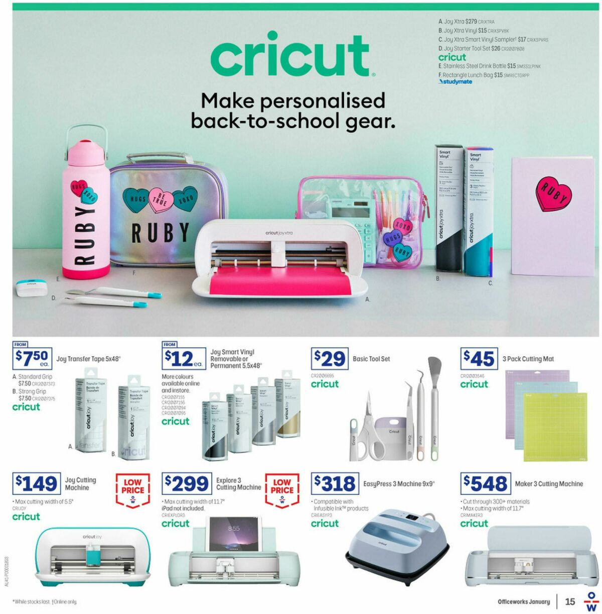 Officeworks Catalogues from 1 January