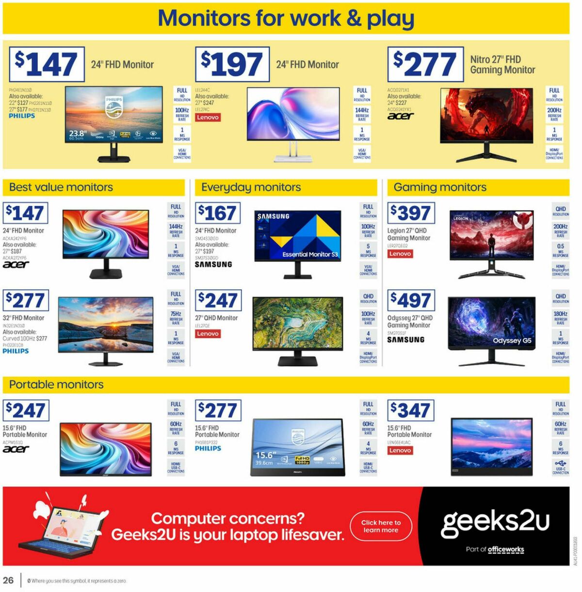 Officeworks Catalogues from 1 January