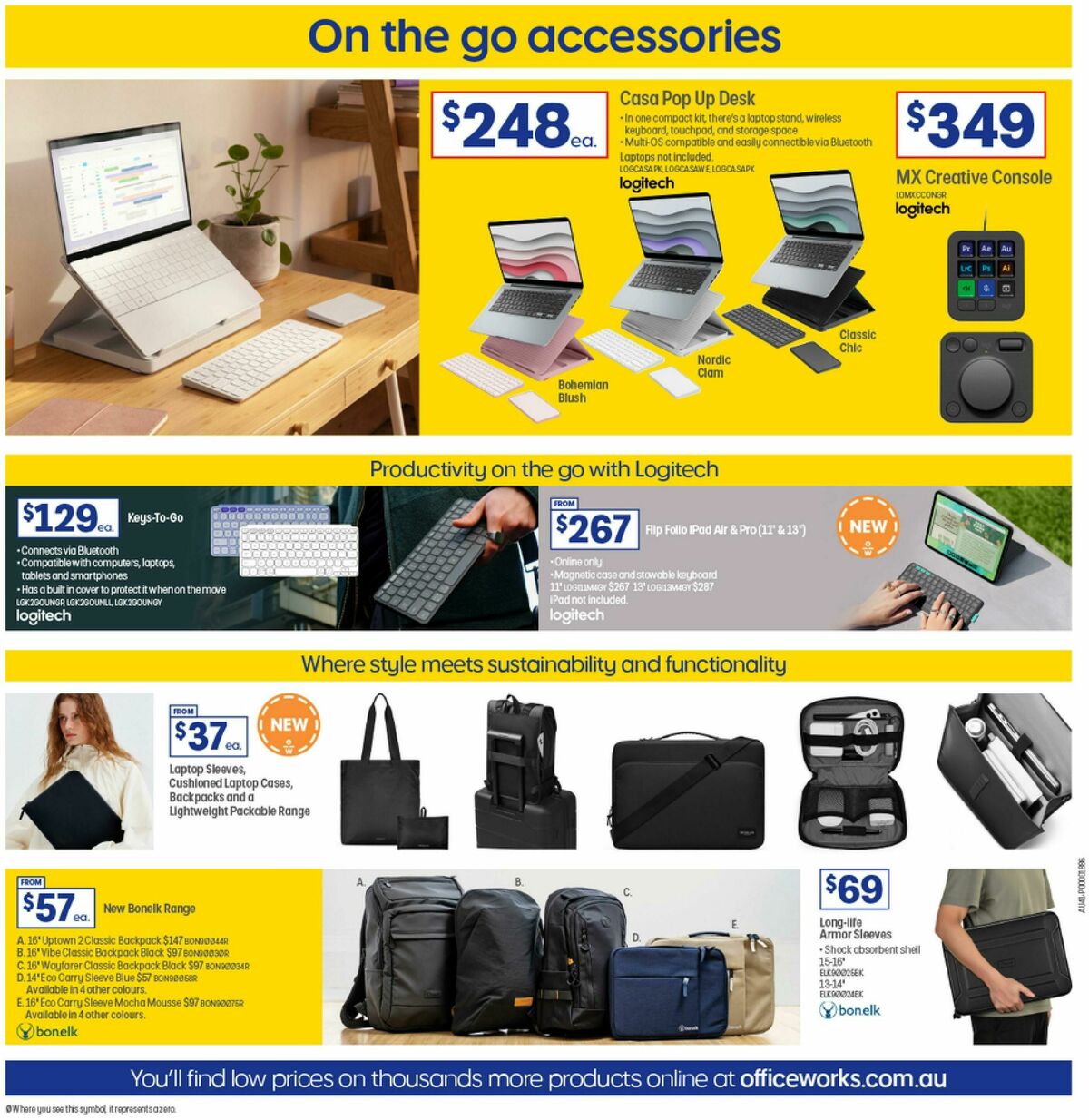 Officeworks Low Prices on New School Tech Catalogues from 1 January