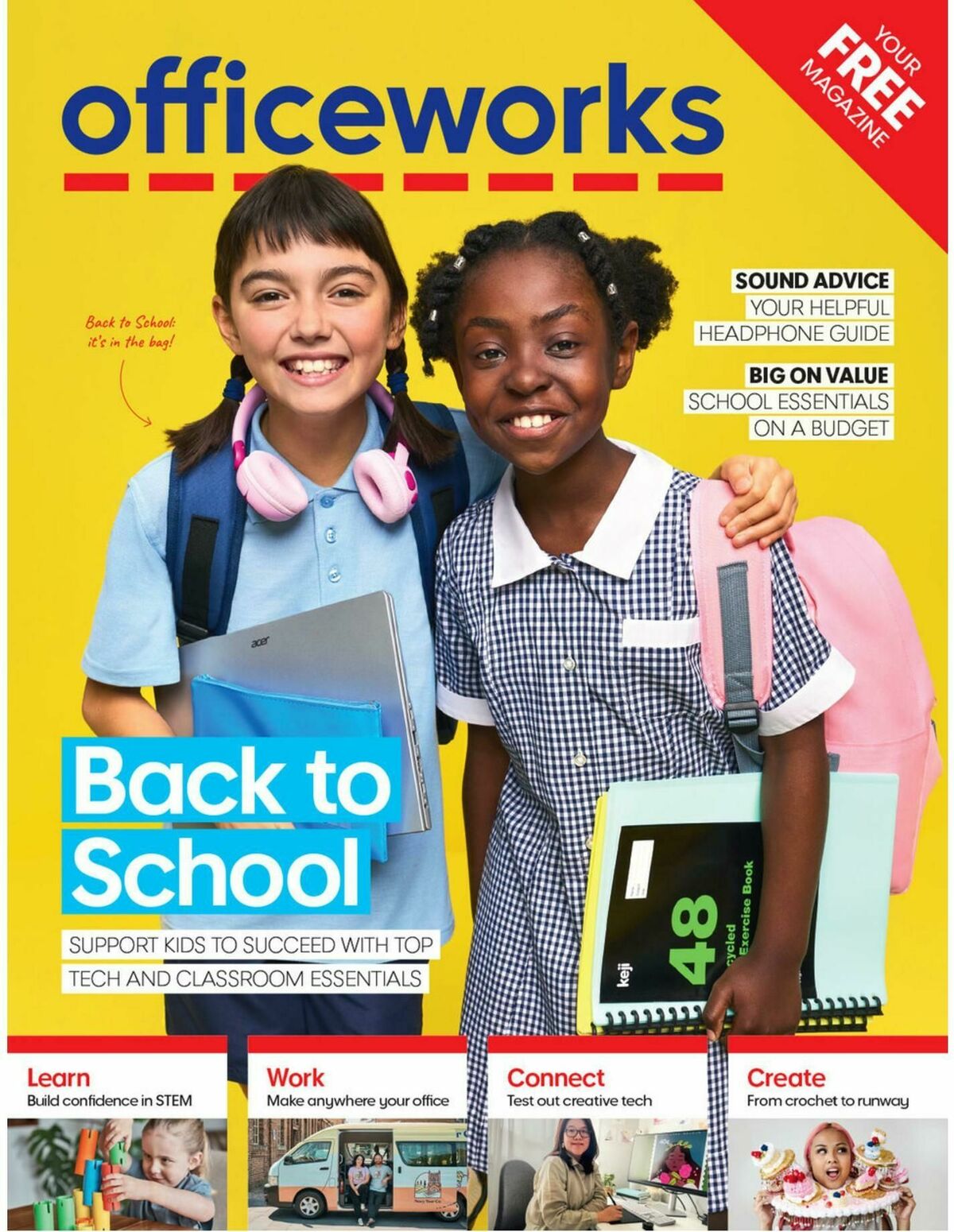 Officeworks Magazine Catalogues from 21 January