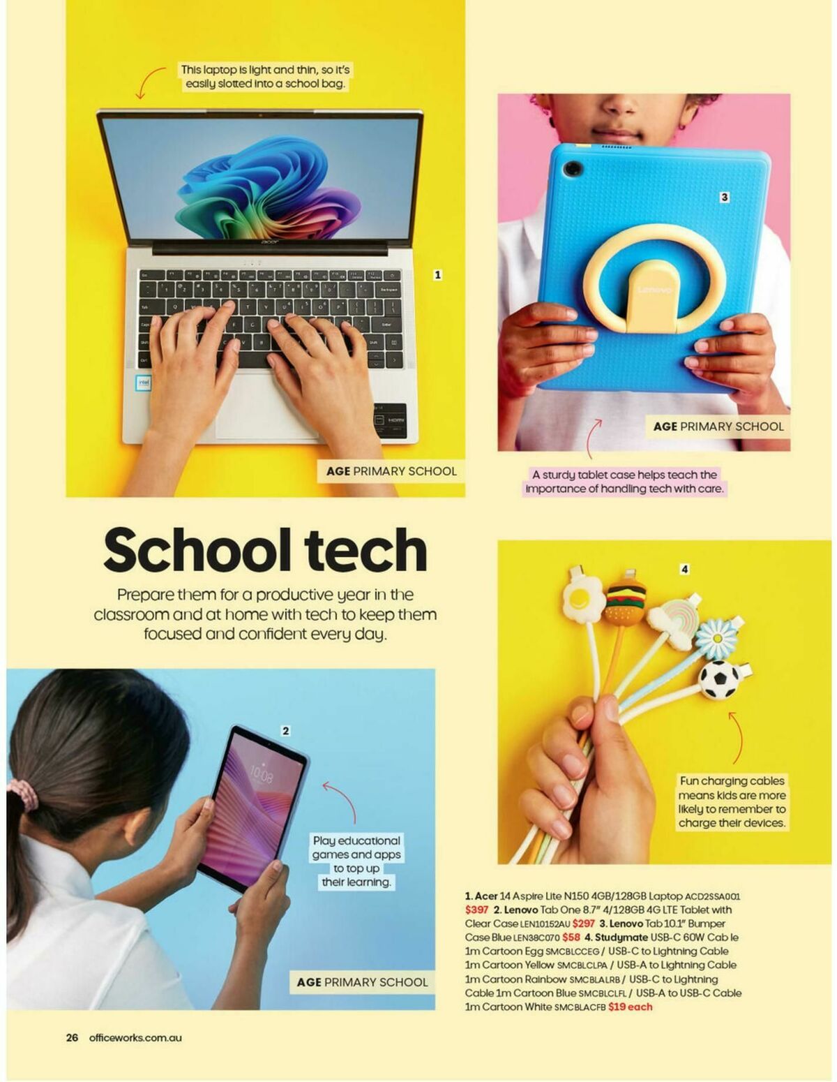 Officeworks Magazine Catalogues from 21 January