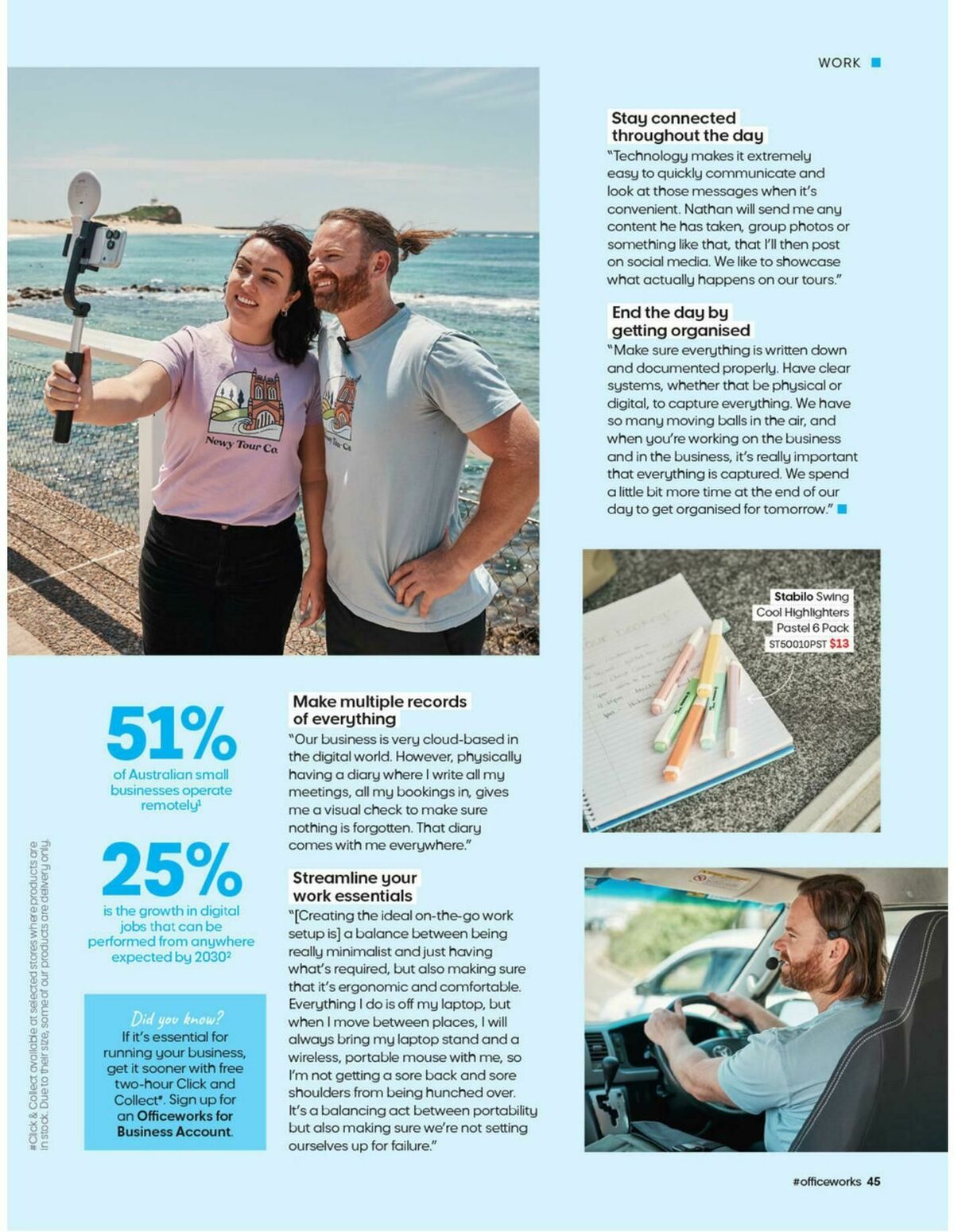 Officeworks Magazine Catalogues from 21 January