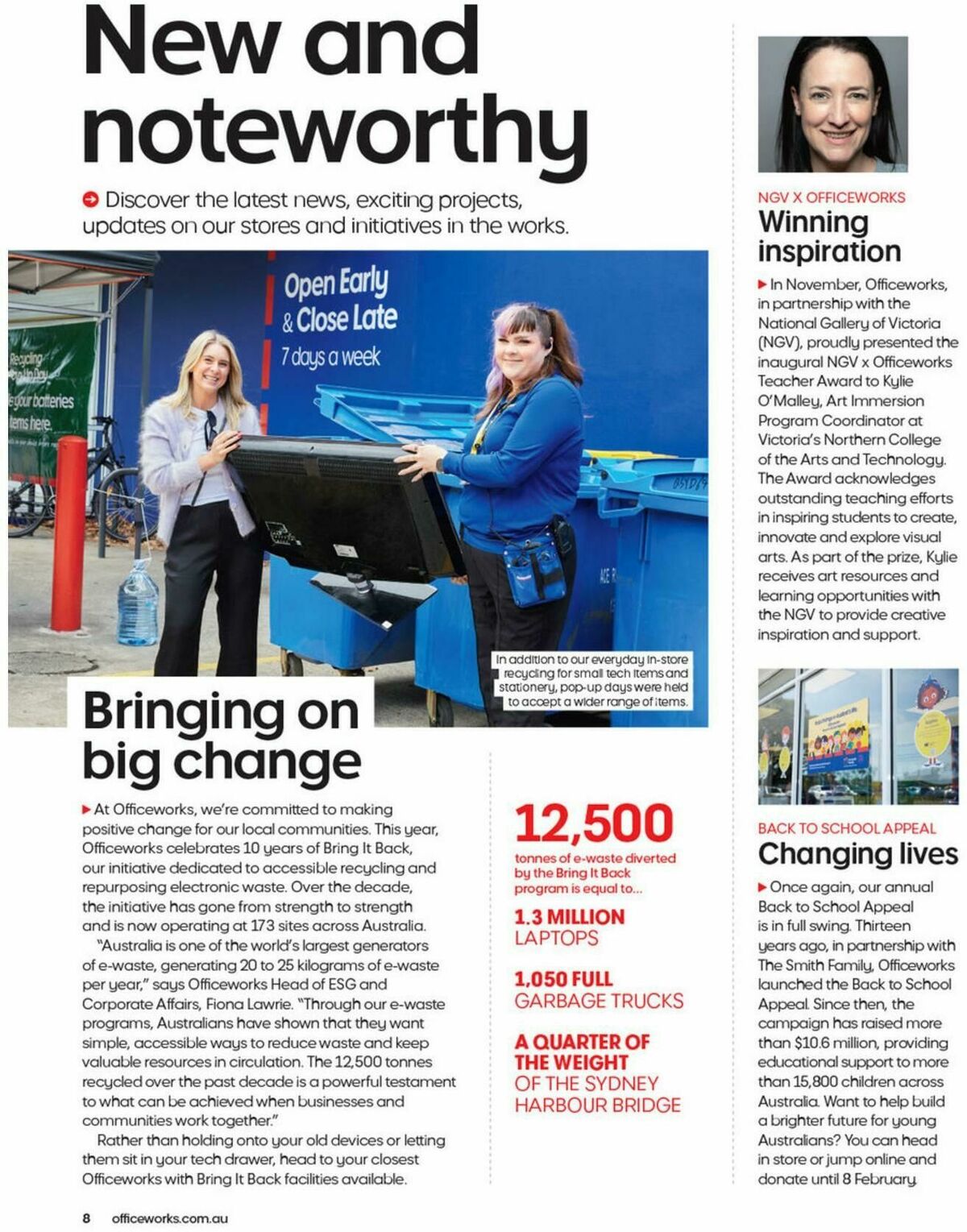 Officeworks Magazine Catalogues from 21 January