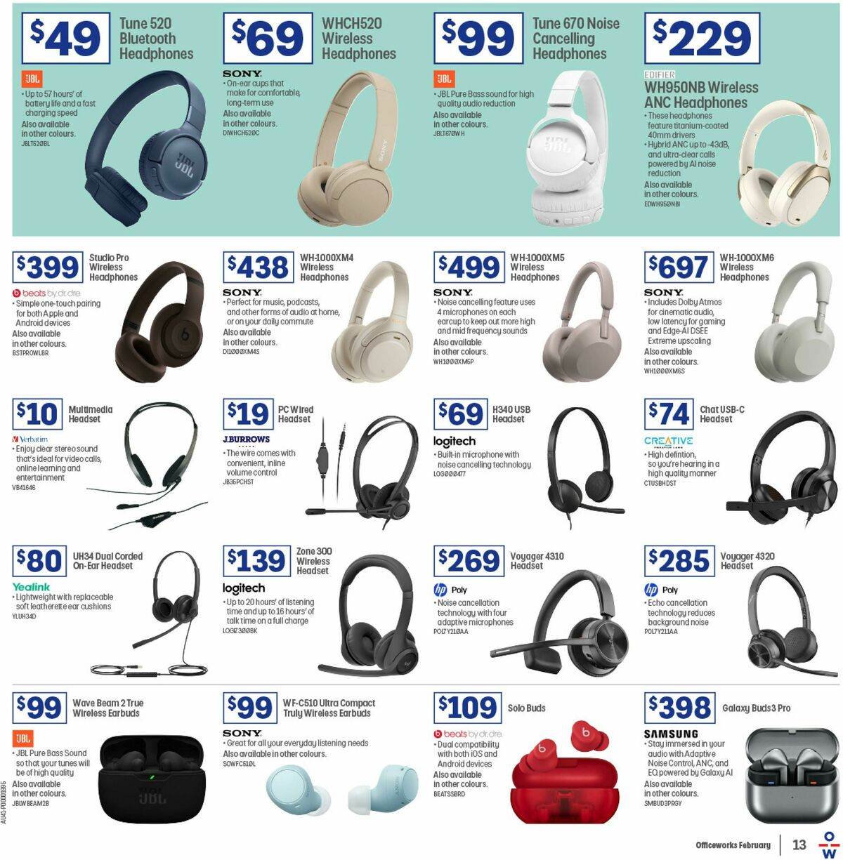 Officeworks Catalogues from 17 February