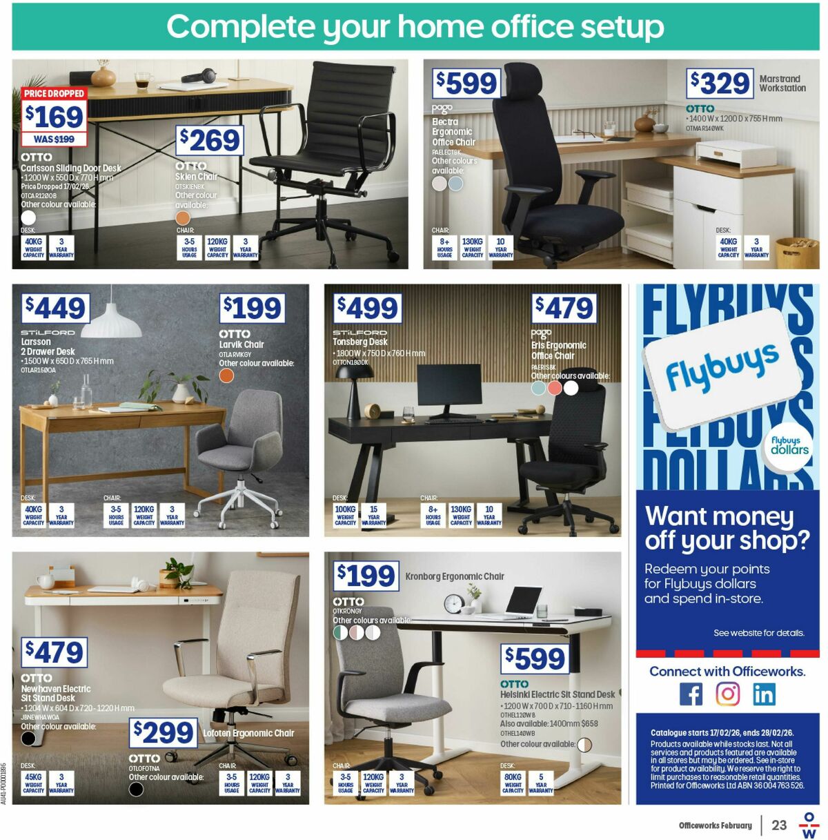 Officeworks Catalogues from 17 February