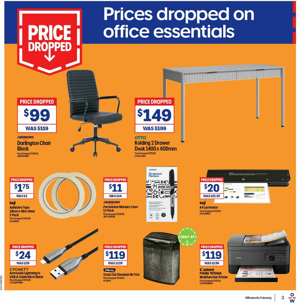 Officeworks Catalogues from 17 February