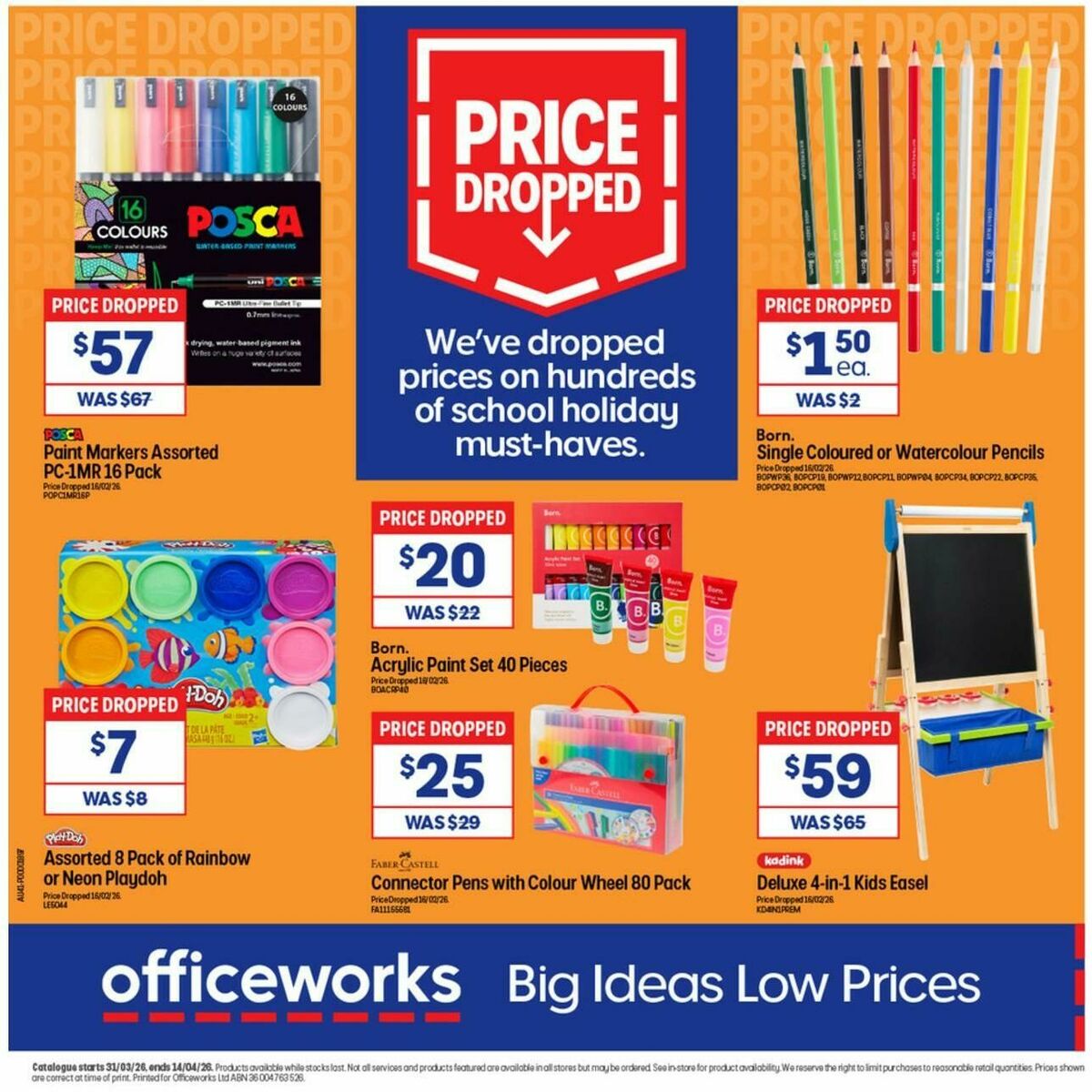 Officeworks Catalogues from 31 March