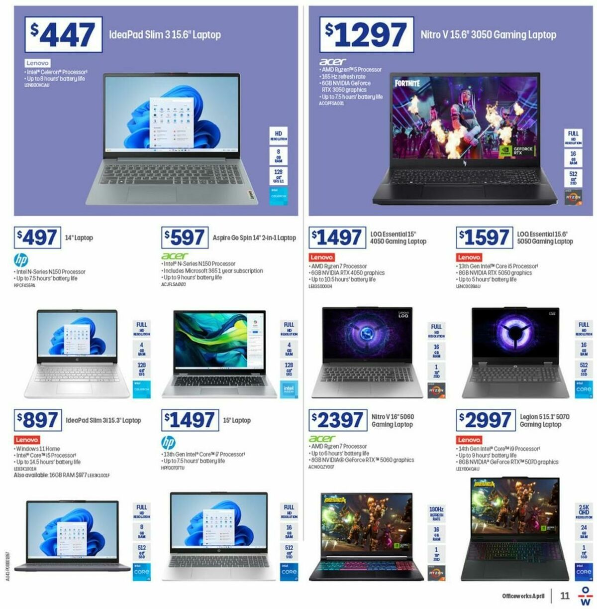 Officeworks Catalogues from 31 March