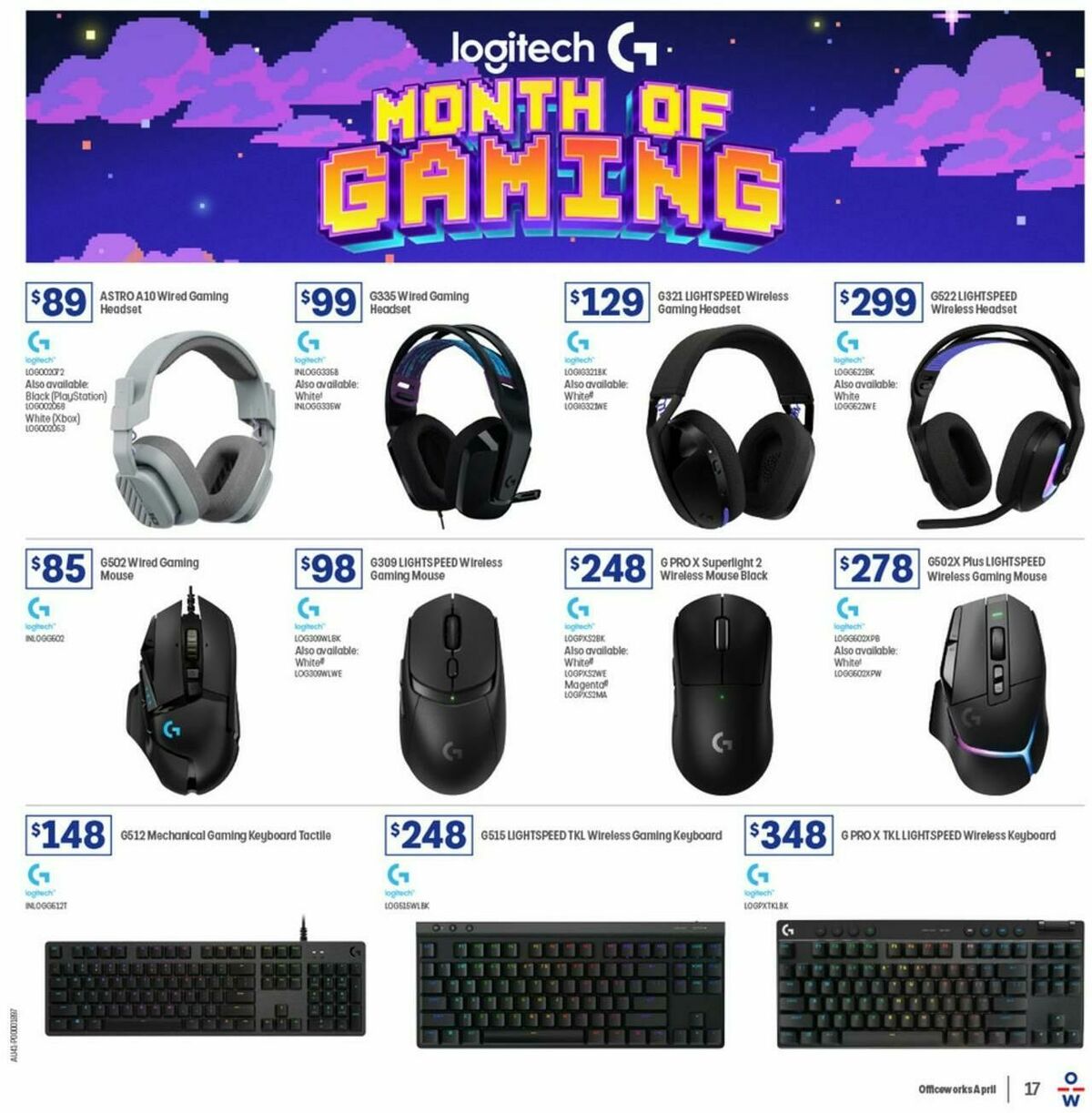 Officeworks Catalogues from 31 March