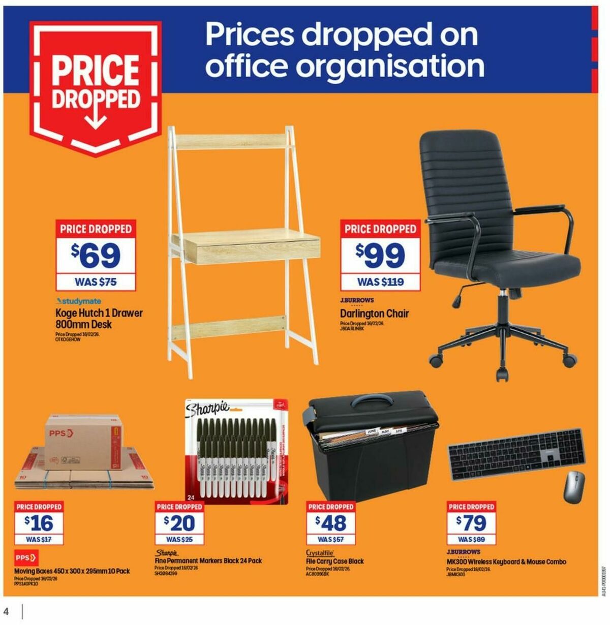 Officeworks Catalogues from 31 March